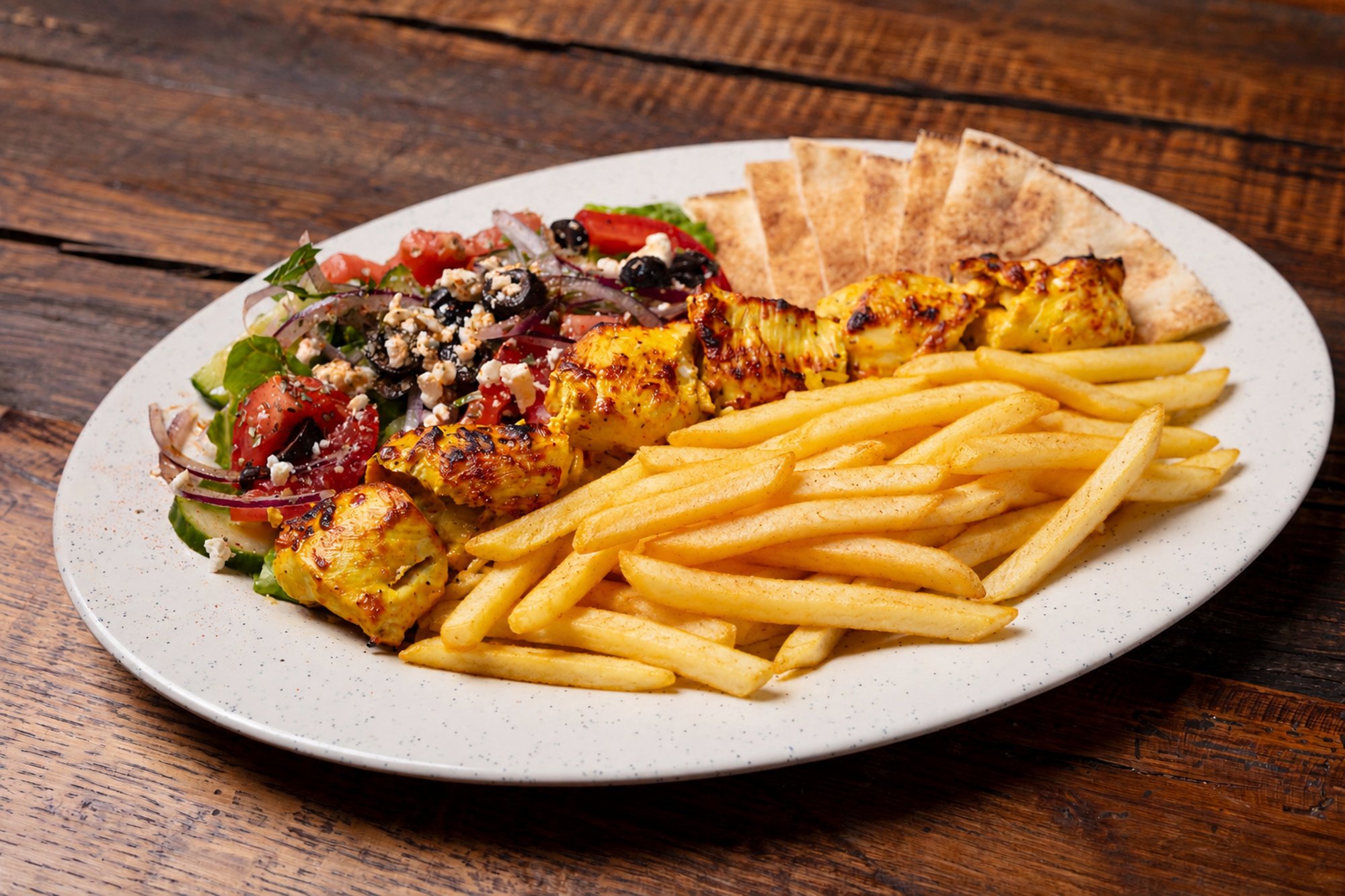 Chicken Breast & French Fries