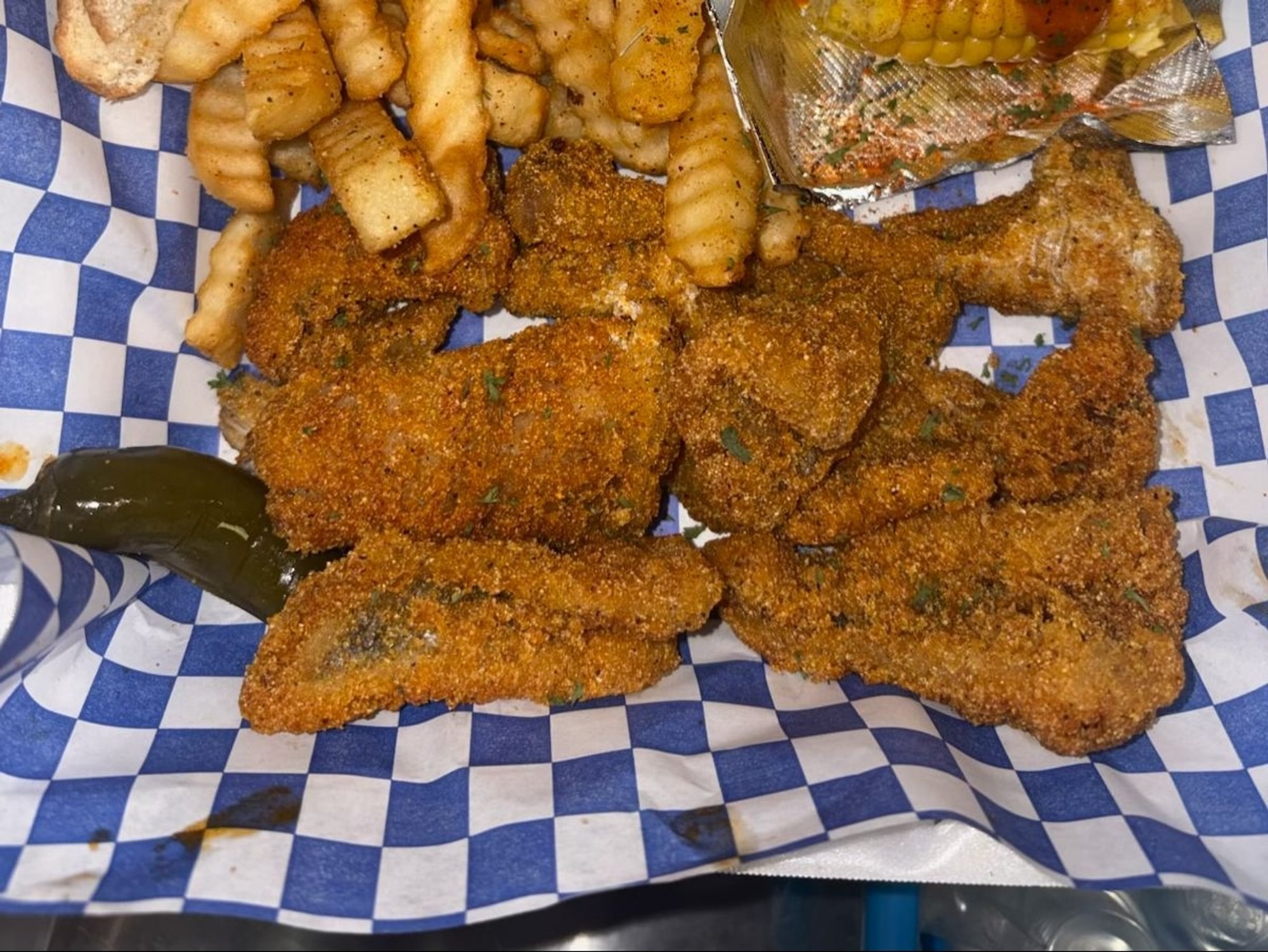 Catfish Nugget Basket and Fries Only