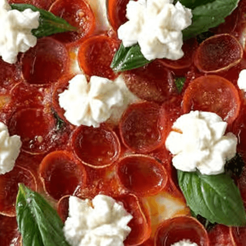Double Pepperoni Margherita and Honey Ricotta