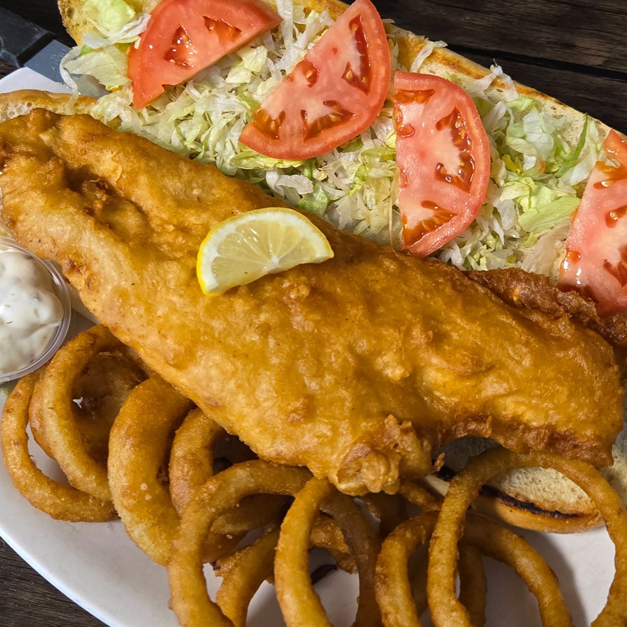 Foot Long Fish Sandwich