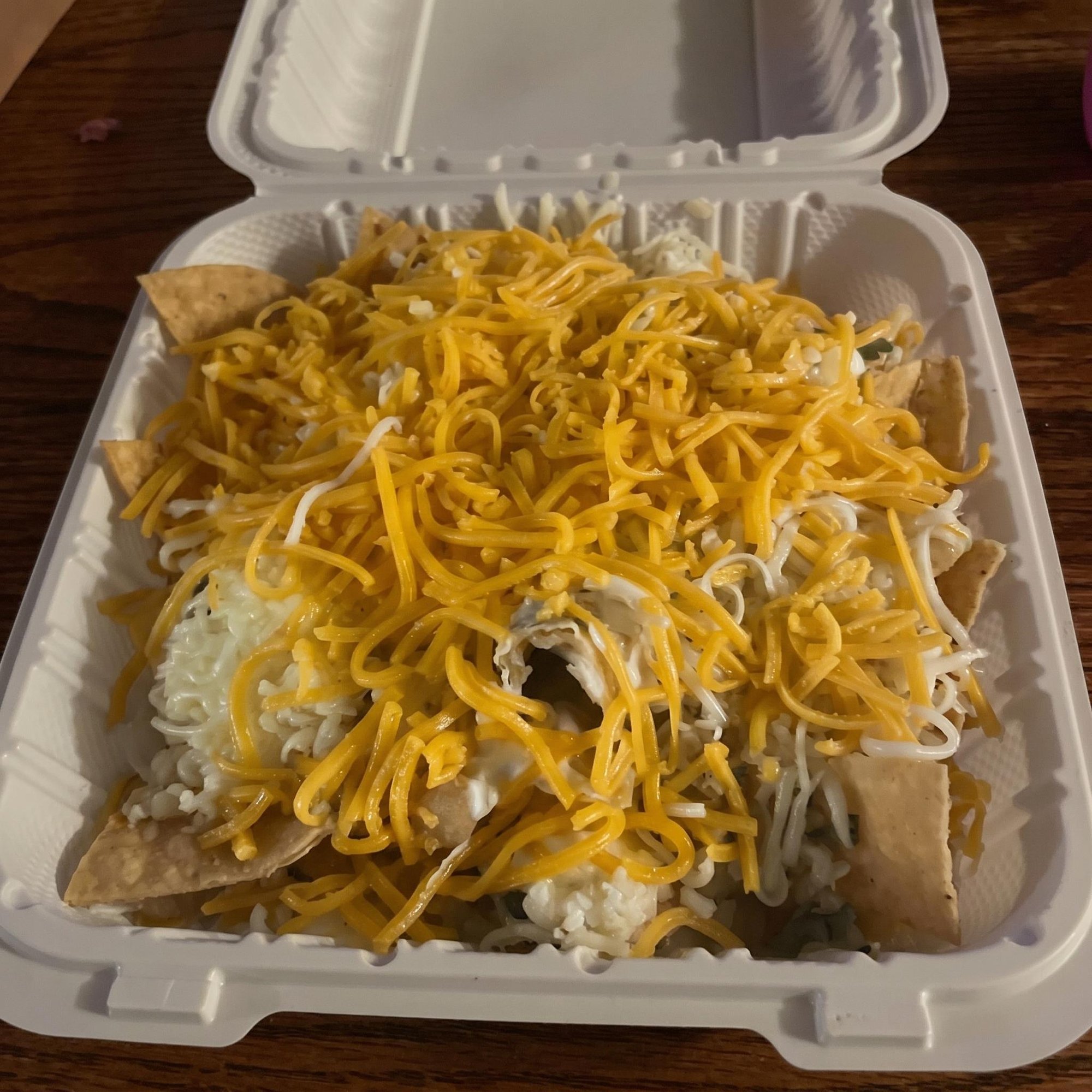 Small Meat Nachos