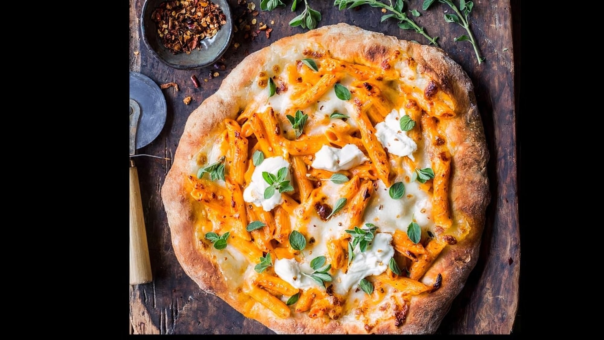 Penne Vodka Pizza