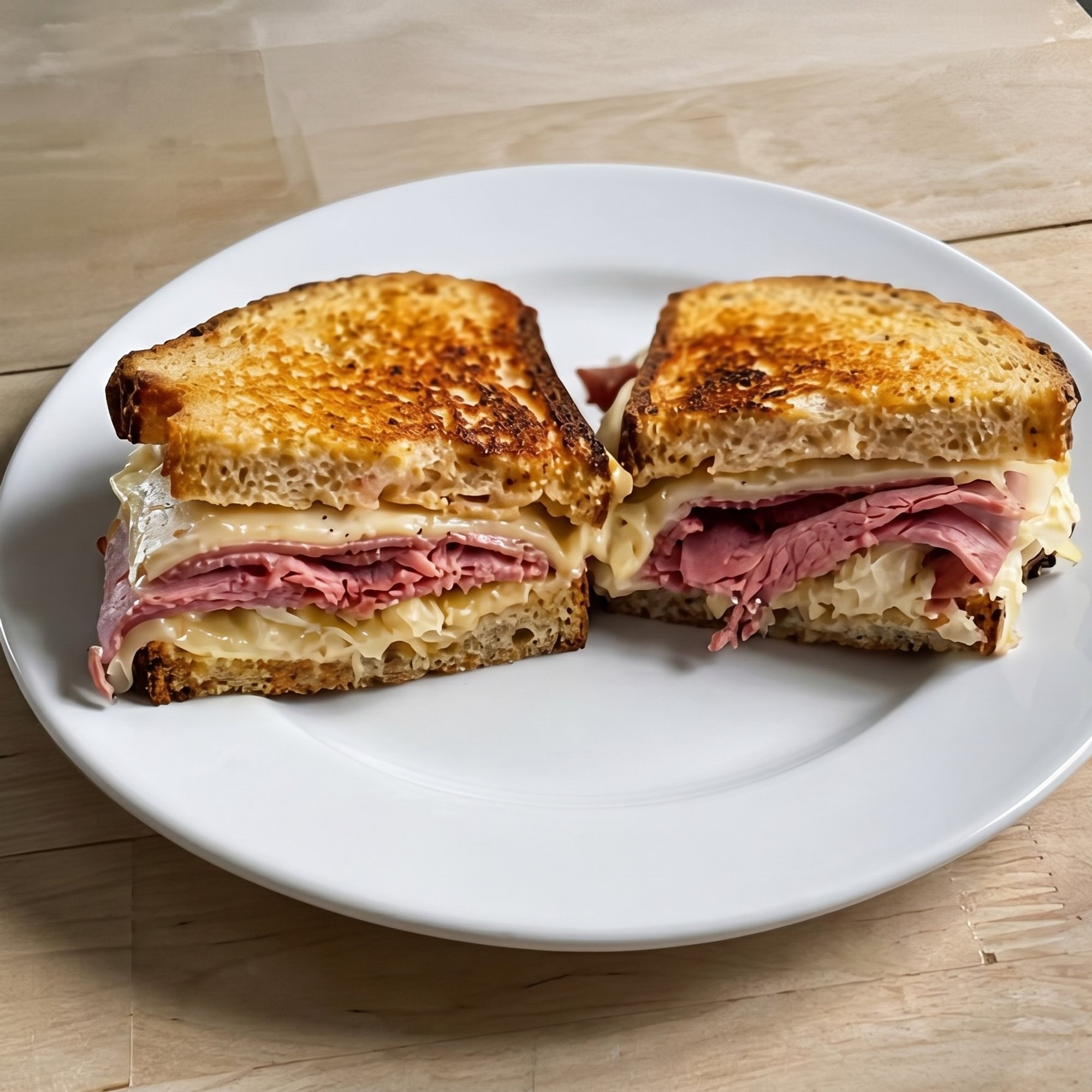 Grilled Corned Beef Reuben