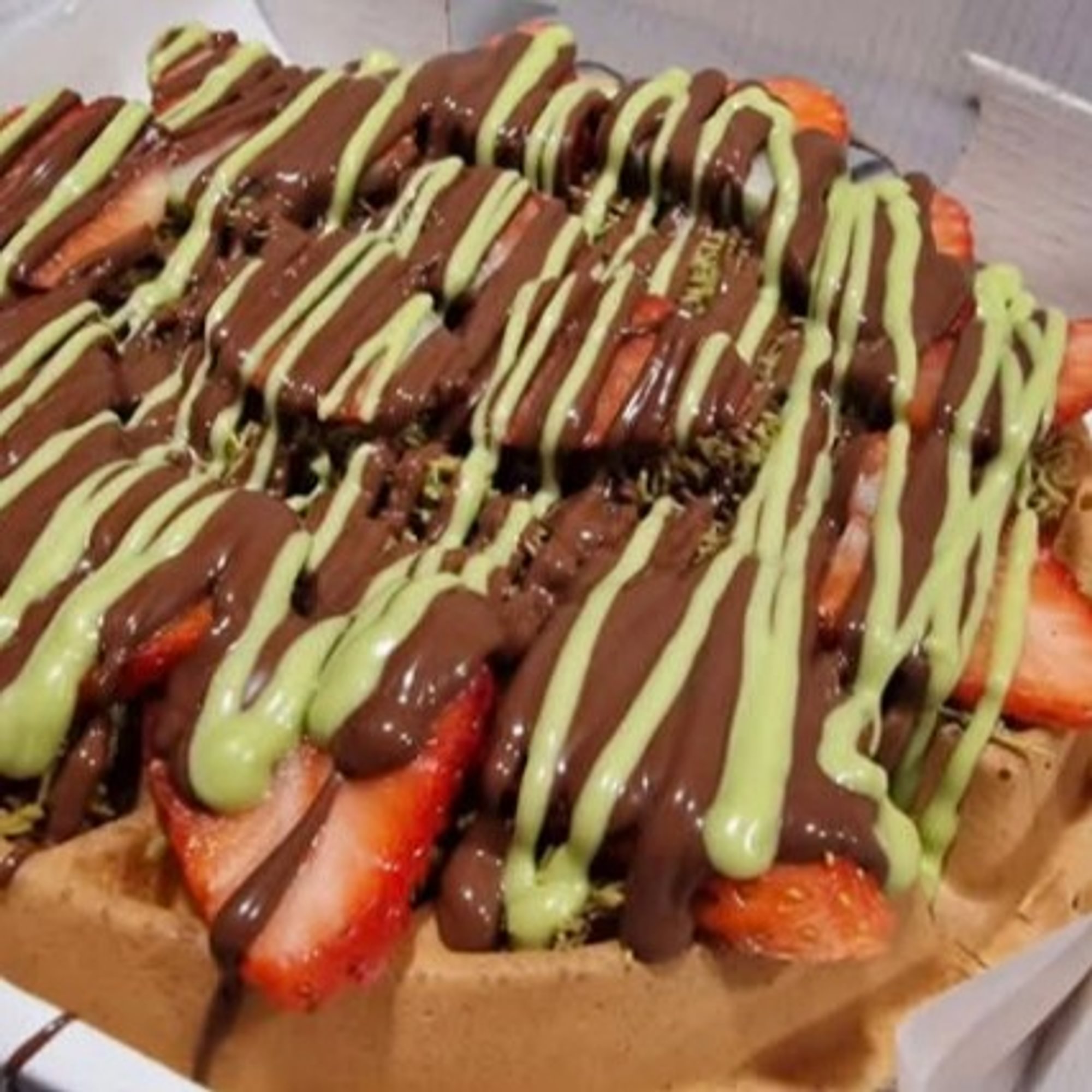 Dubai Strawberry Dream Roti