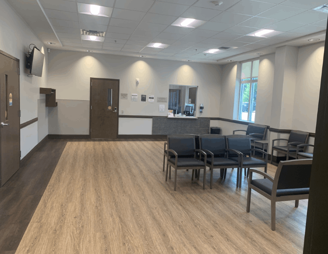 Lobby at Metrolina Access Center - Charlotte