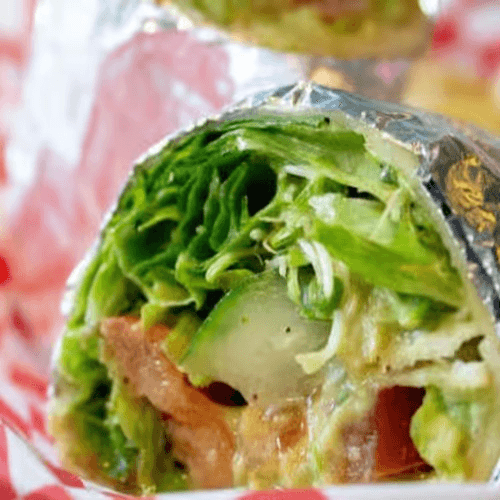 Avocado Veggie Wrap