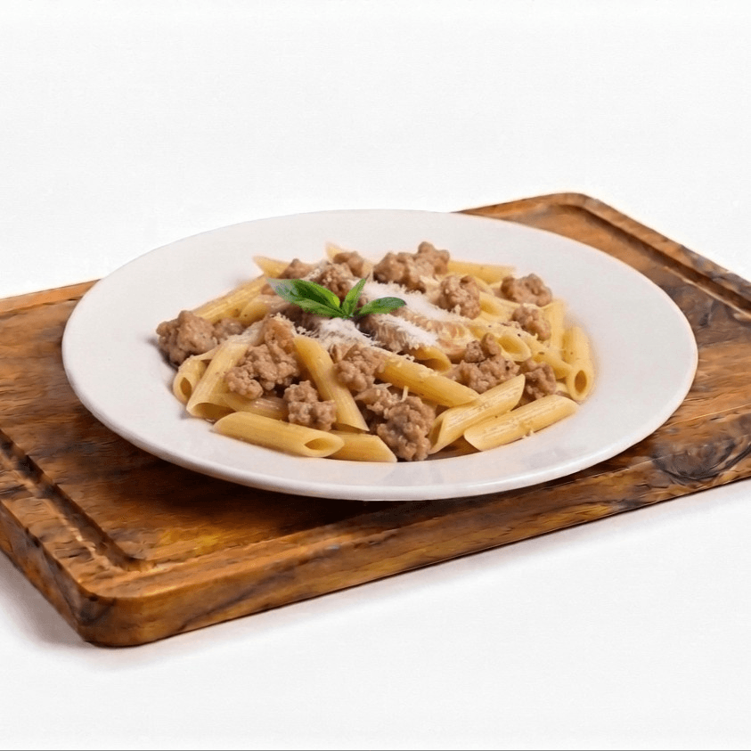 Penne with Sausage Lunch