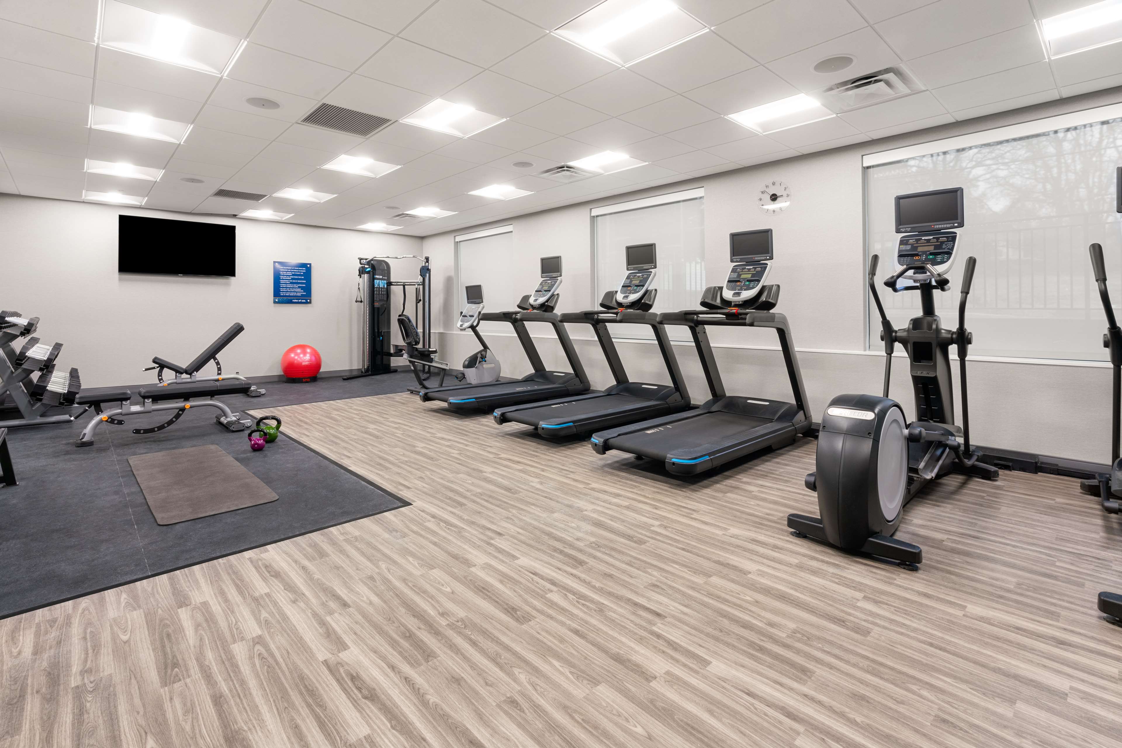 Health club  fitness center  gym