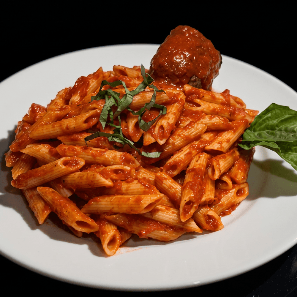 Penne with Meatball