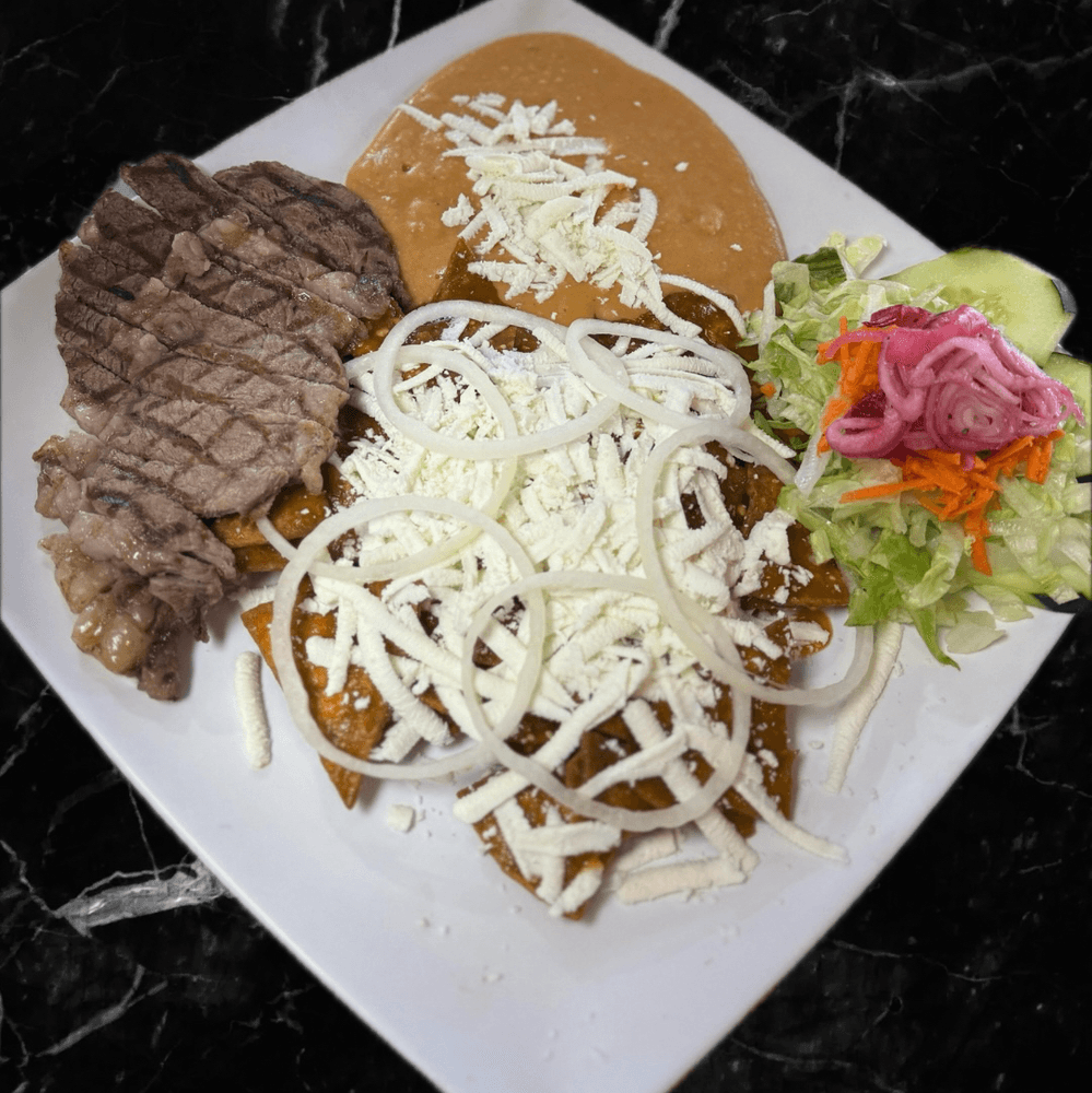 Ribeye Chilaquiles
