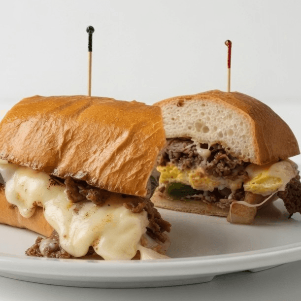 Philly Steak and Eggs