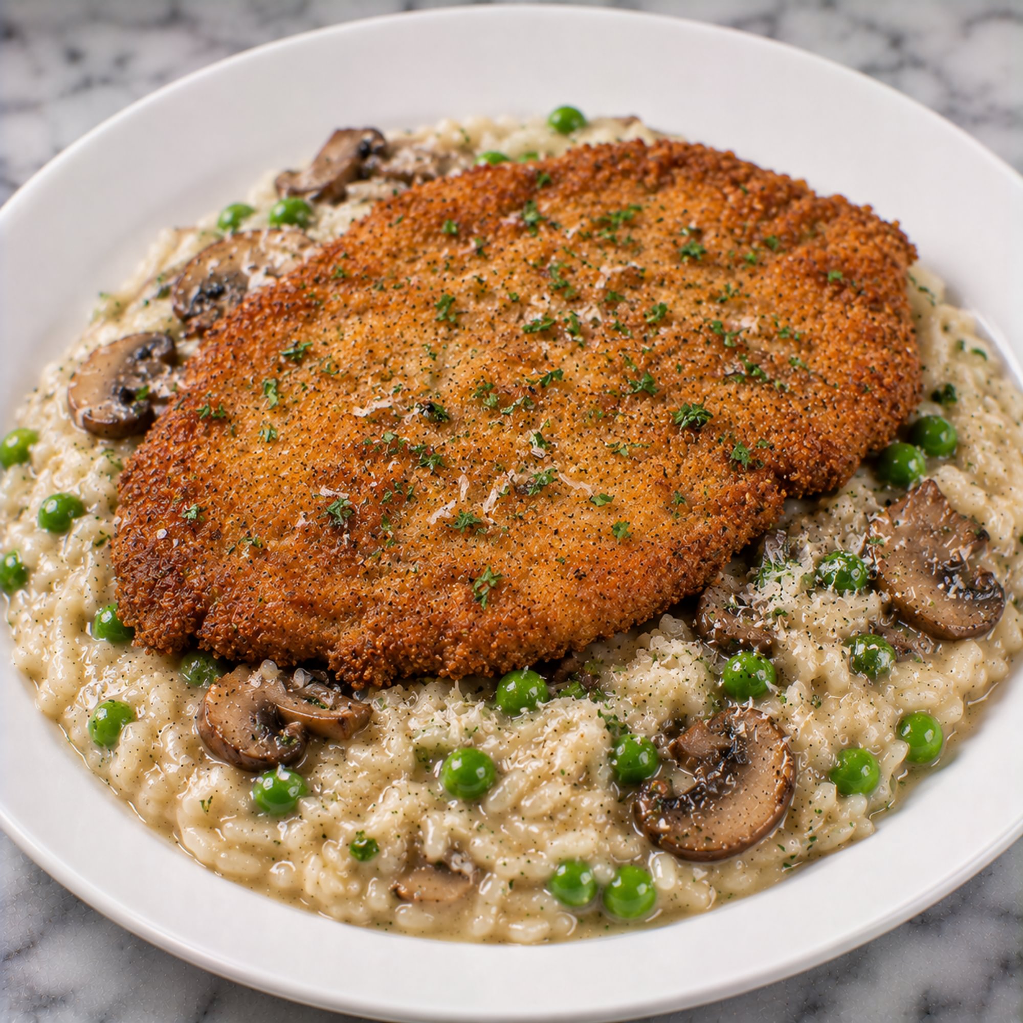 Veal Risotto Entree