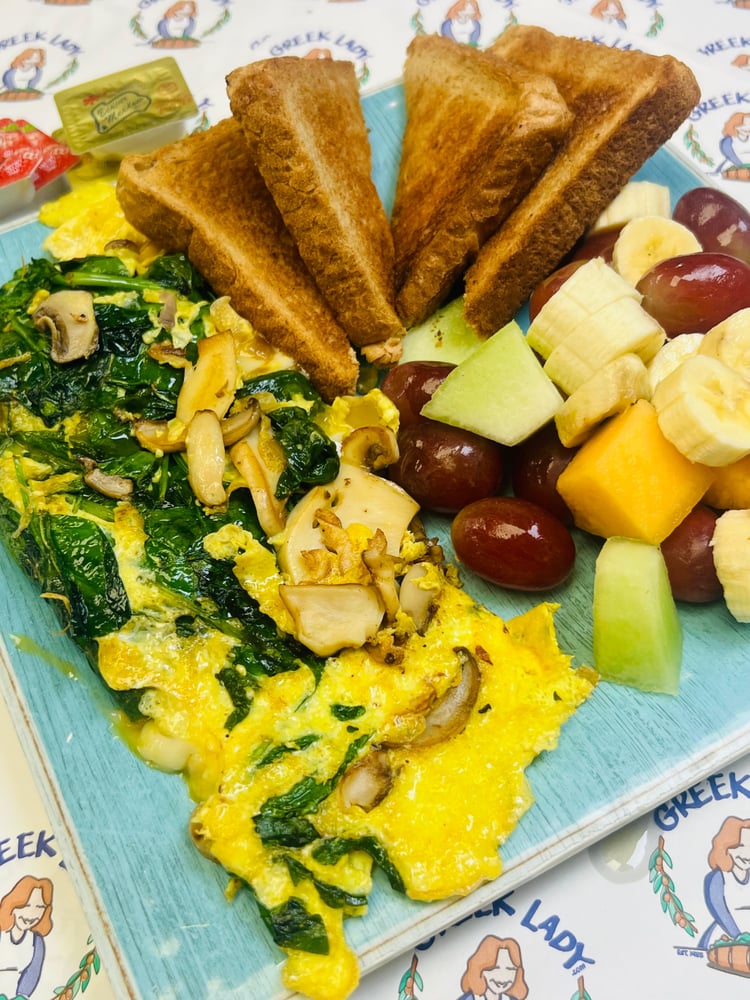 Spinach & Cheese OMELETTE