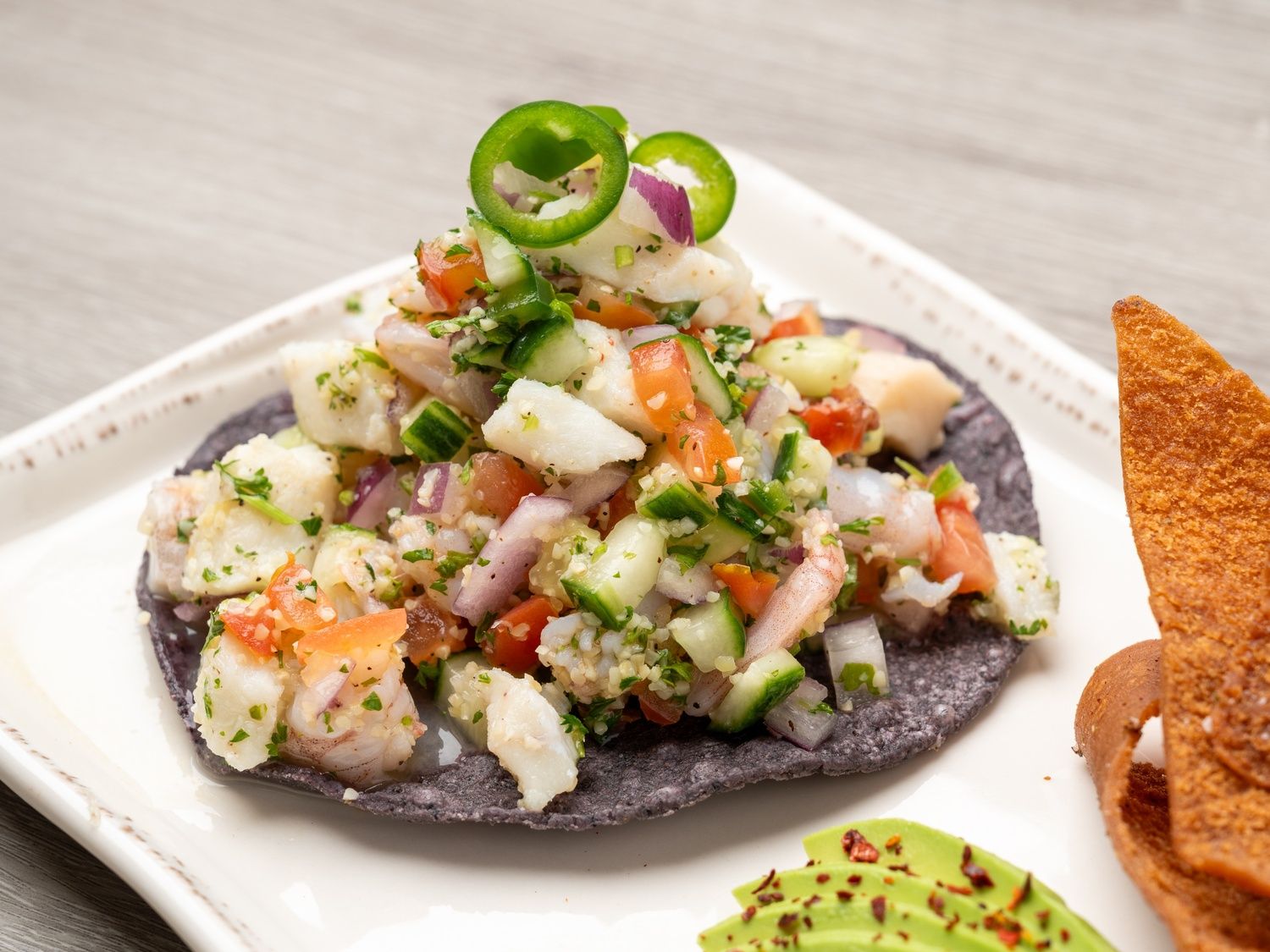 Shrimp Ceviche Taboule