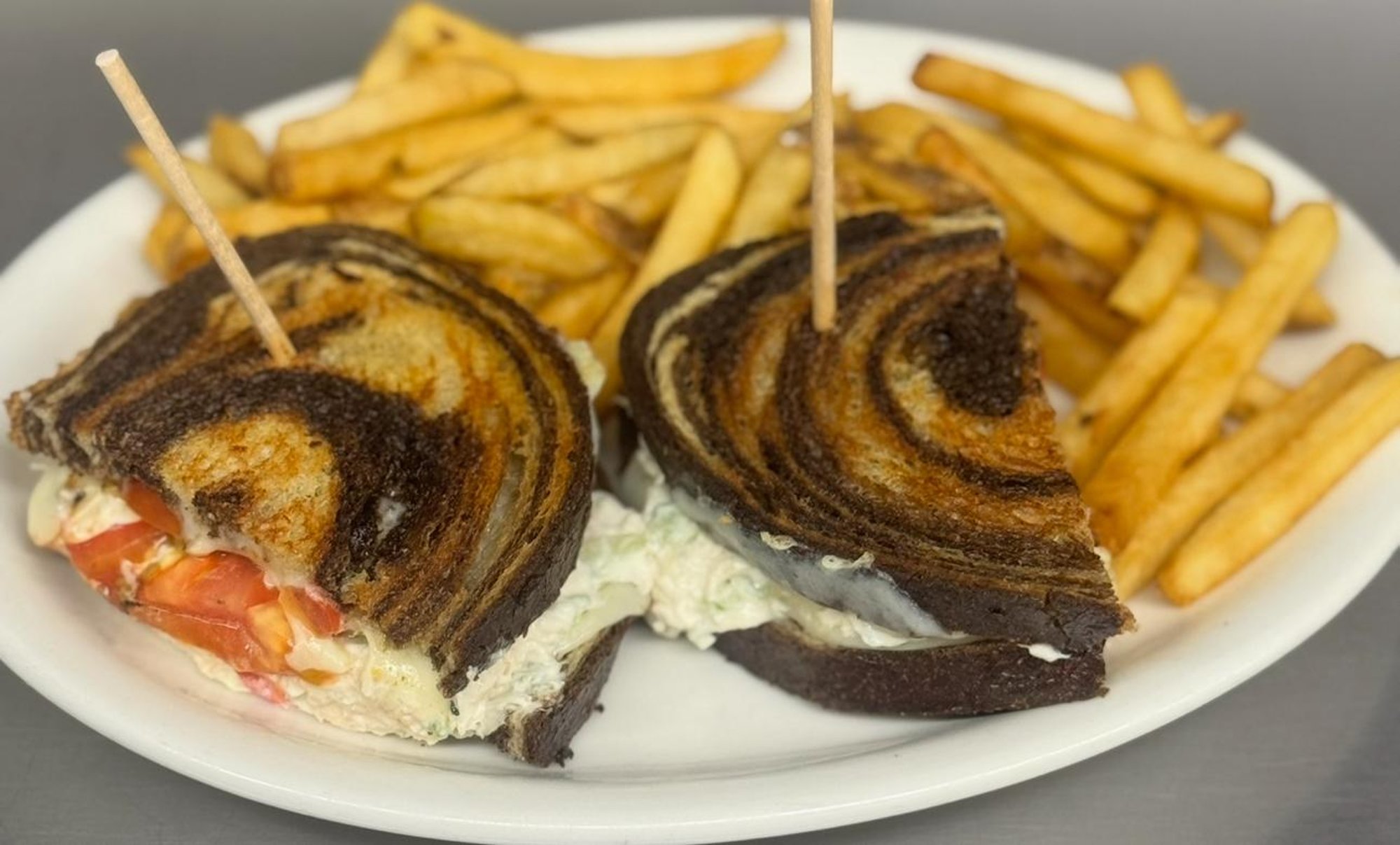 Chicken Salad Melt