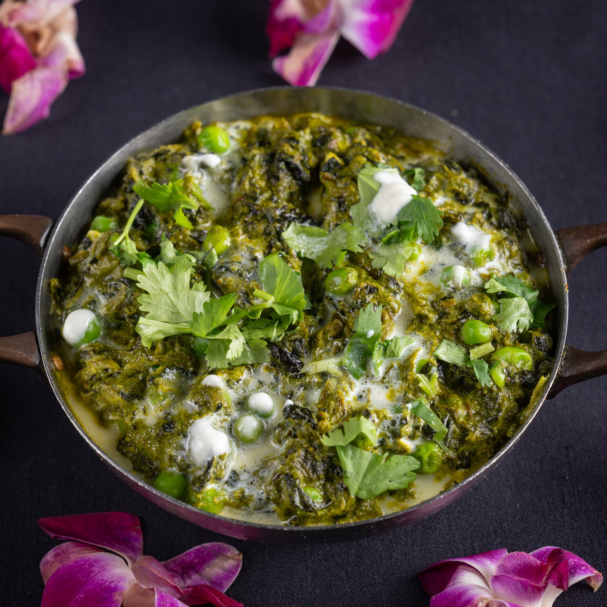 Mutter Palak Curry