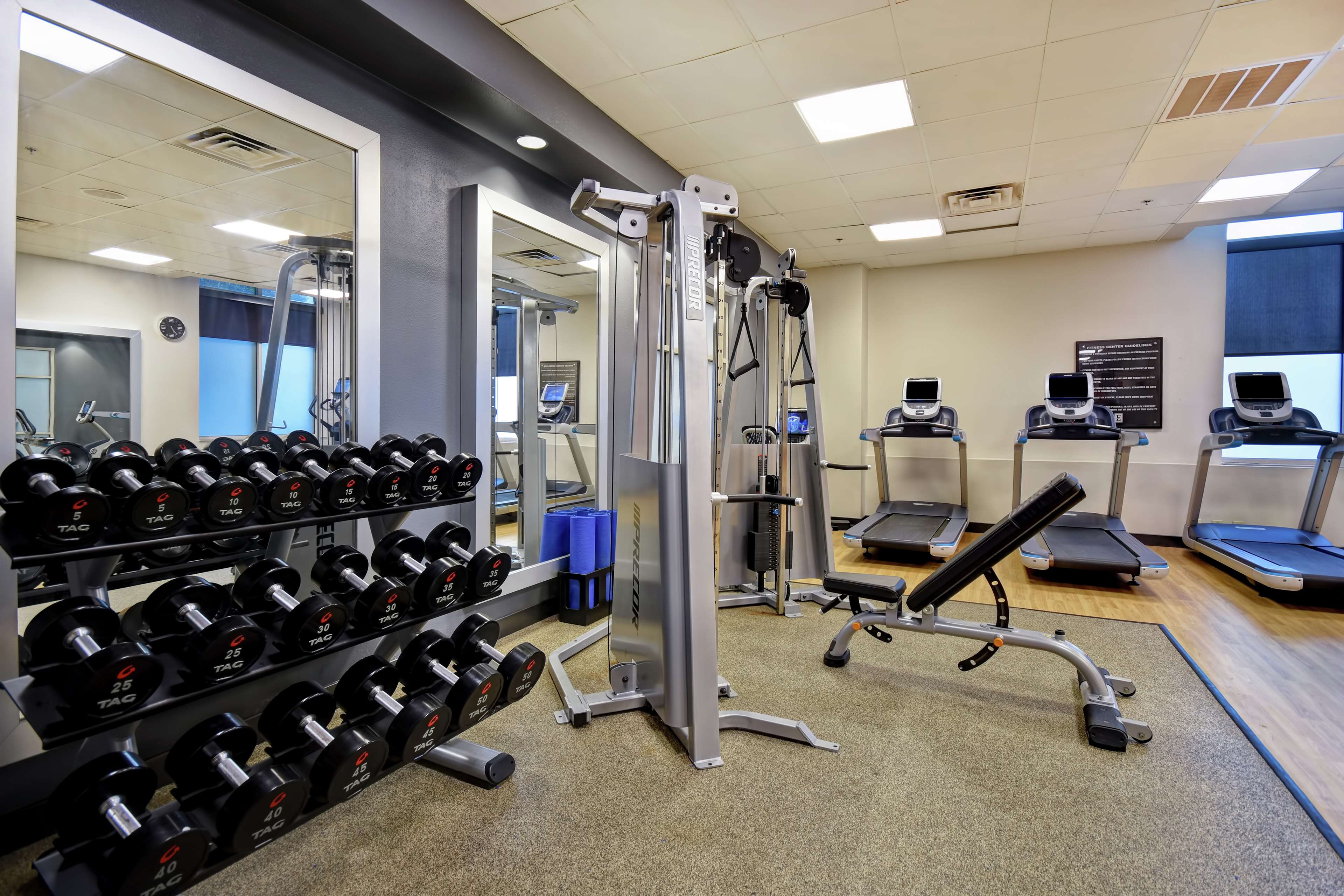 Health club  fitness center  gym