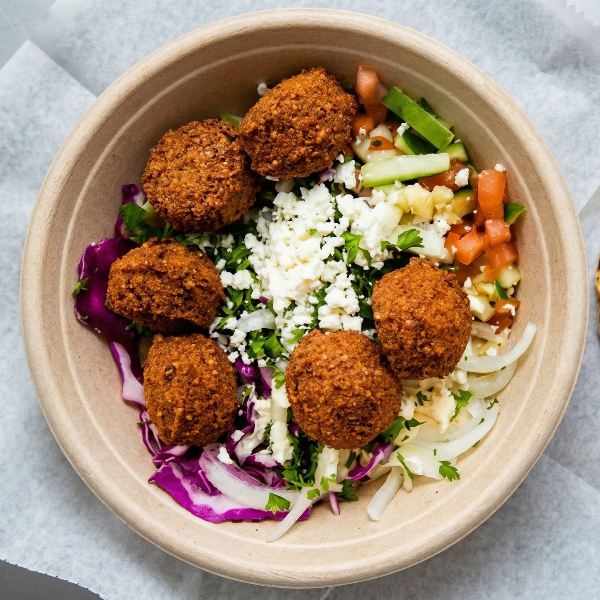 FALAFEL BABA GANOUSH 