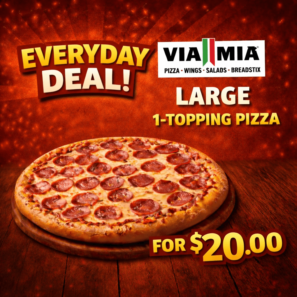 Large 1 Topping Pizza