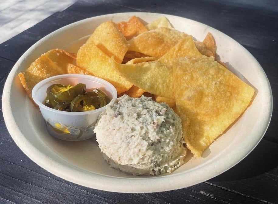 Smoked Mahi Fish Dip & Chips
