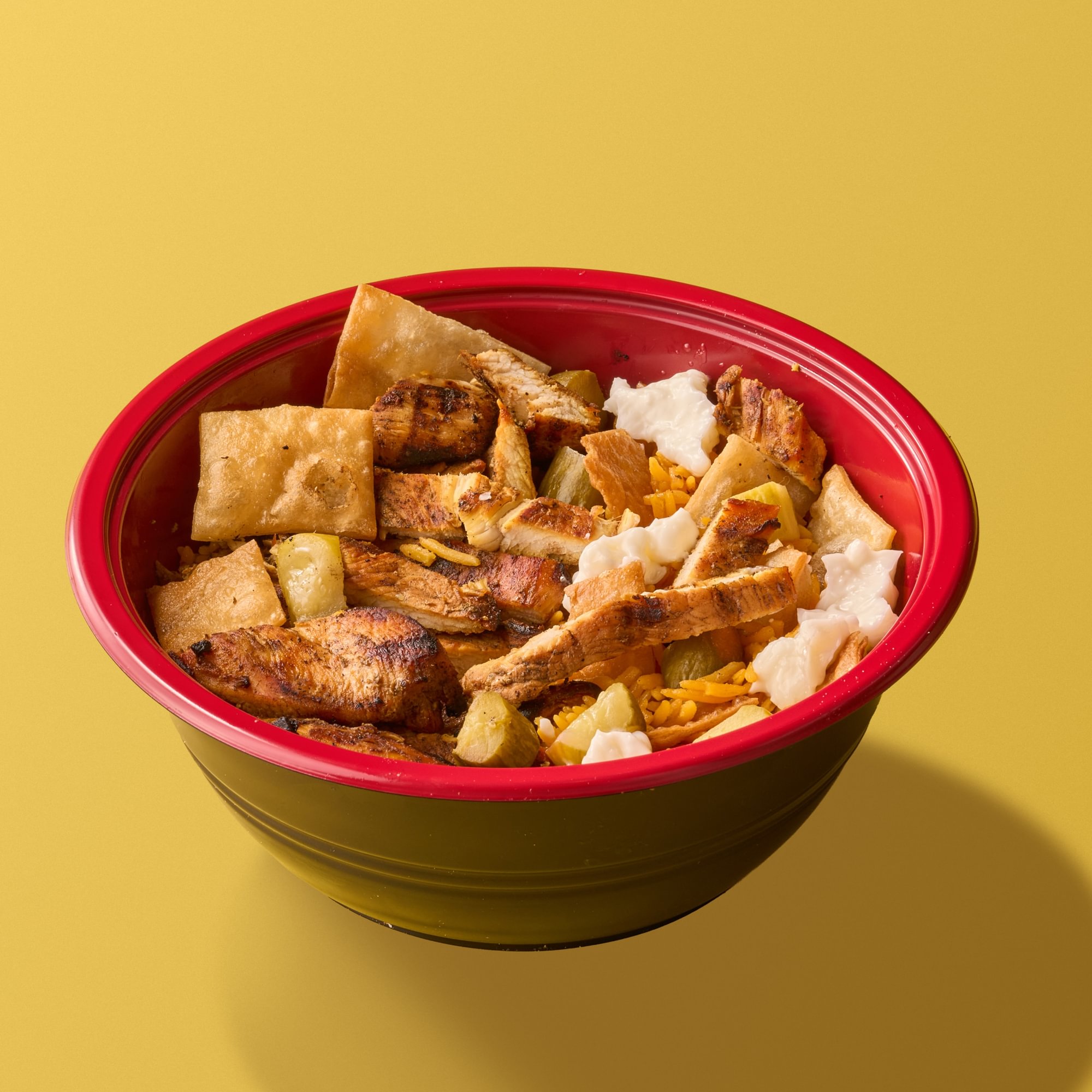 Chicken Shawarma Fatteh Bowl