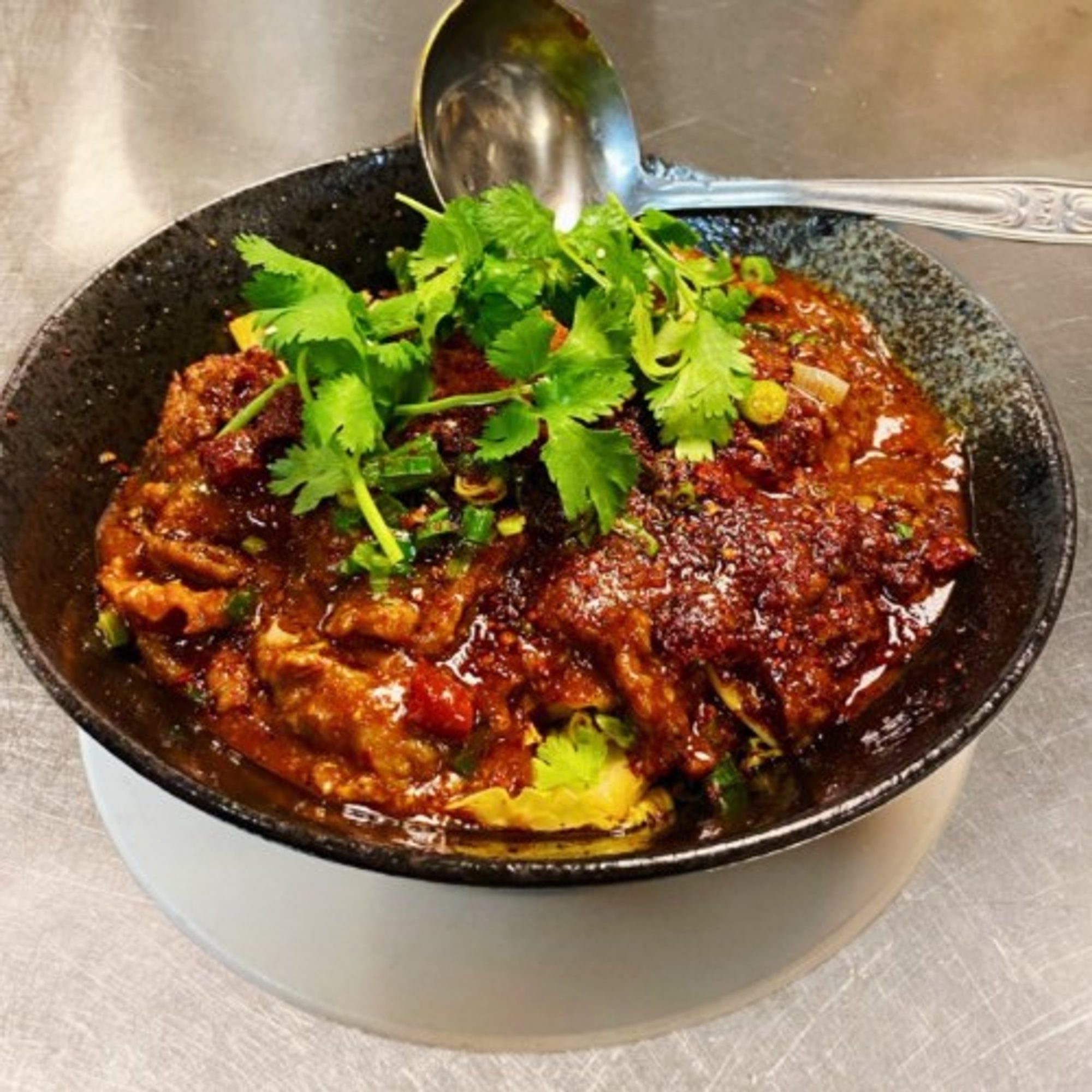 B7. Spicy Szechuan Peppercorn Boiled Beef