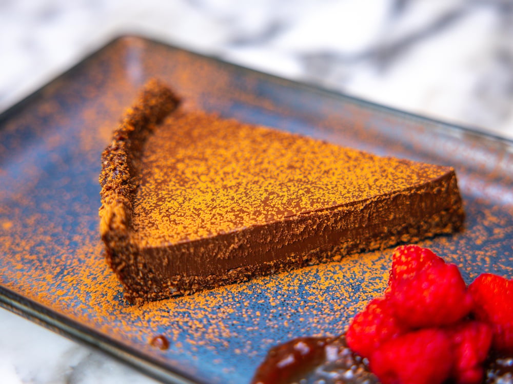 Dark Chocolate Fig Tart V\GF