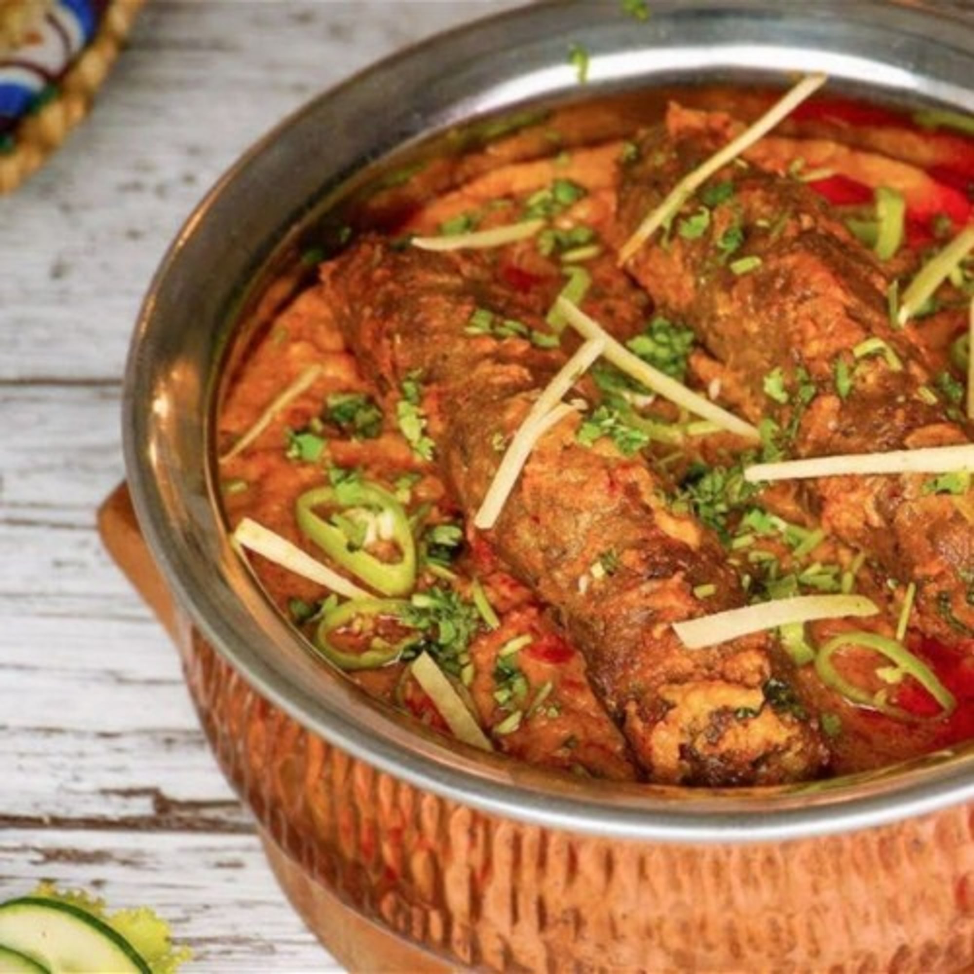 Chicken Seek Kaboob Masala