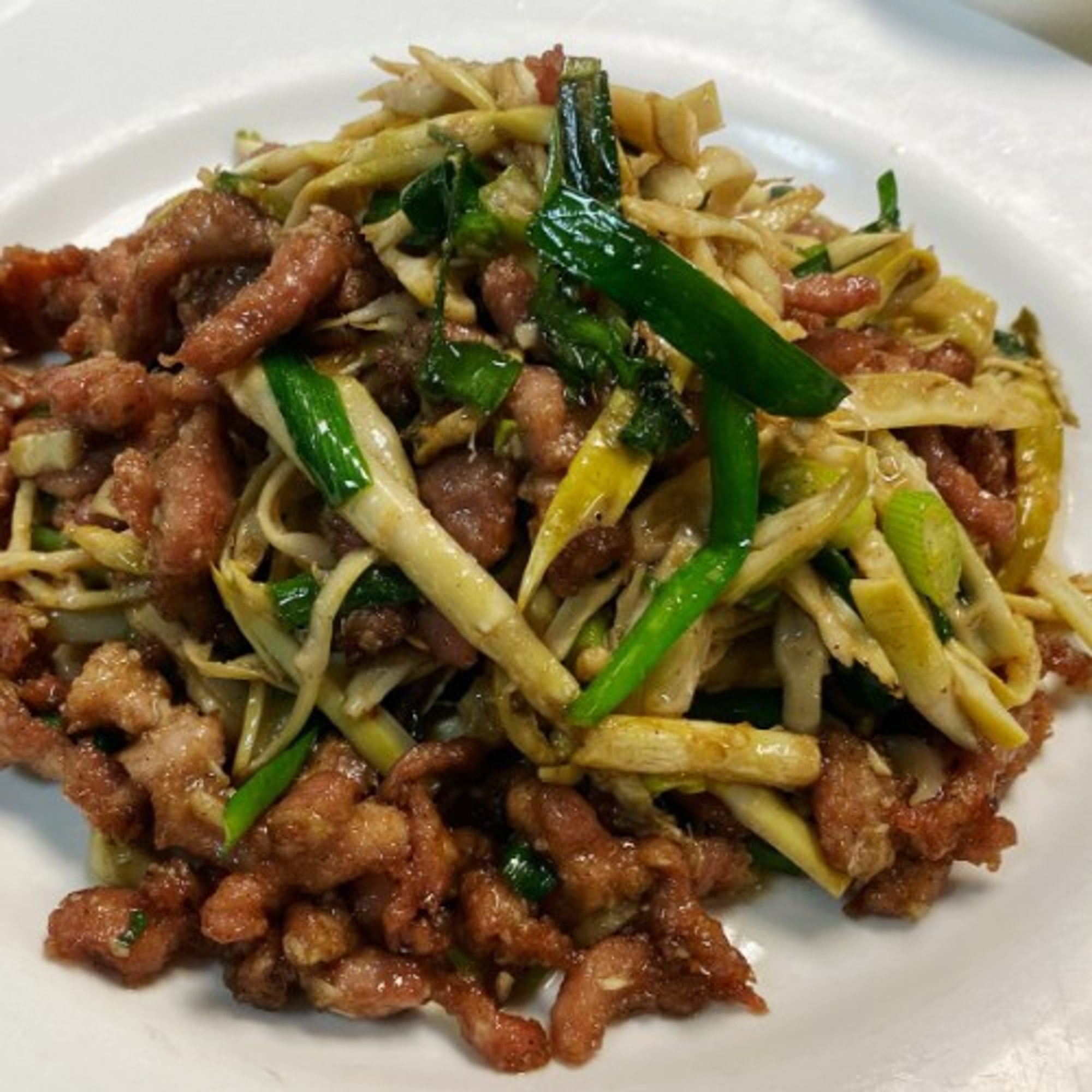 P9. Shredded Pork with Bamboo Shoots