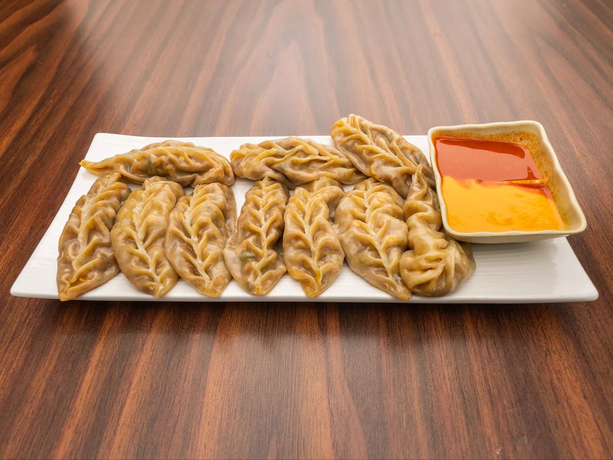 Veg Sizzler Momo