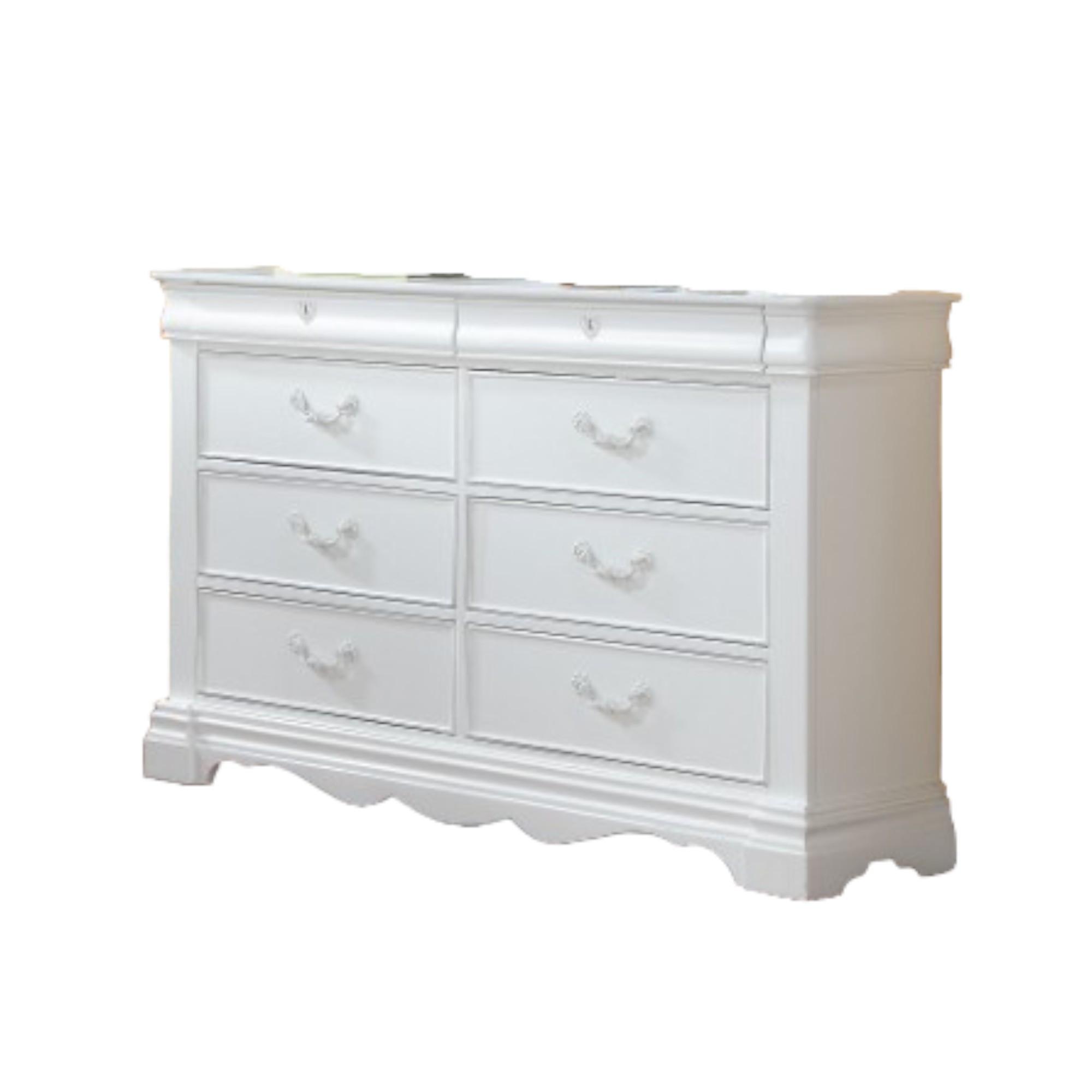 Estrella Dresser - White