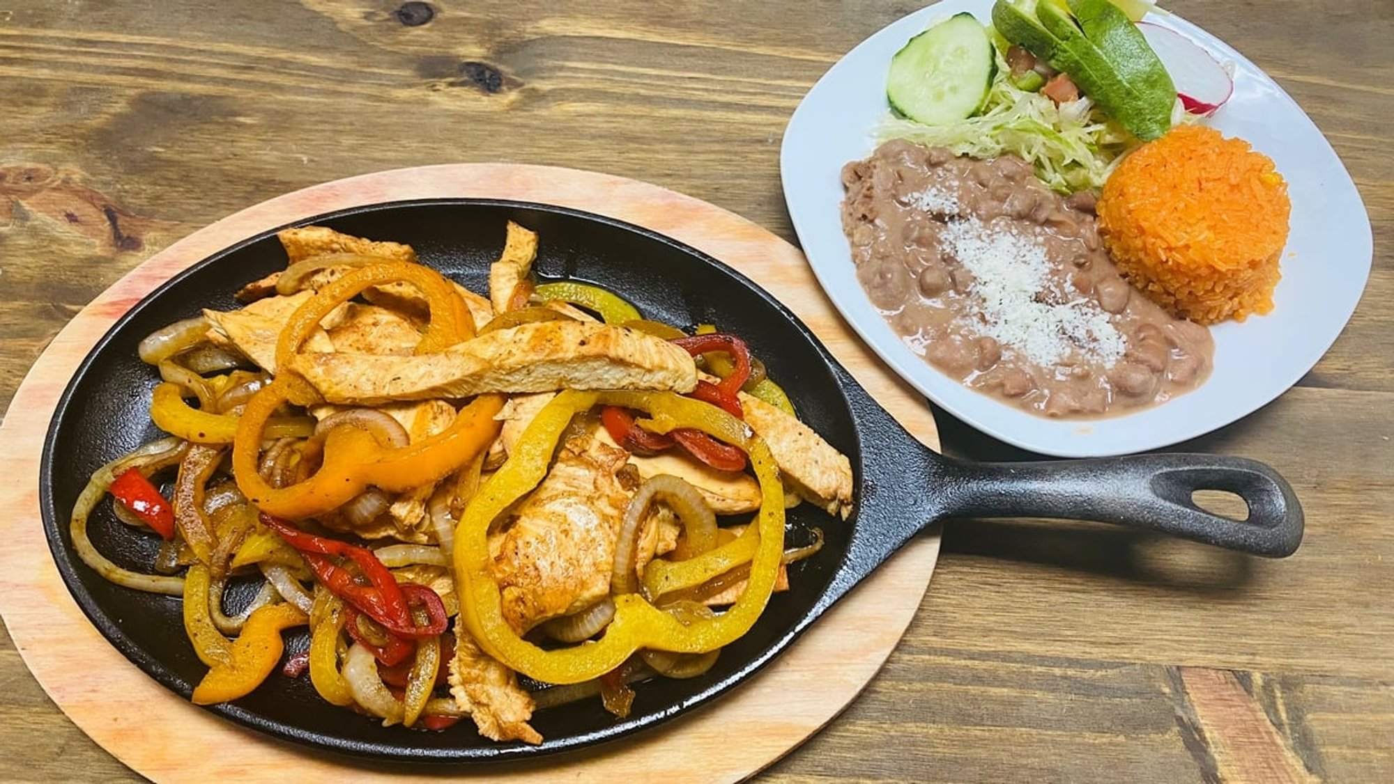 Fajitas Mixta Dinner