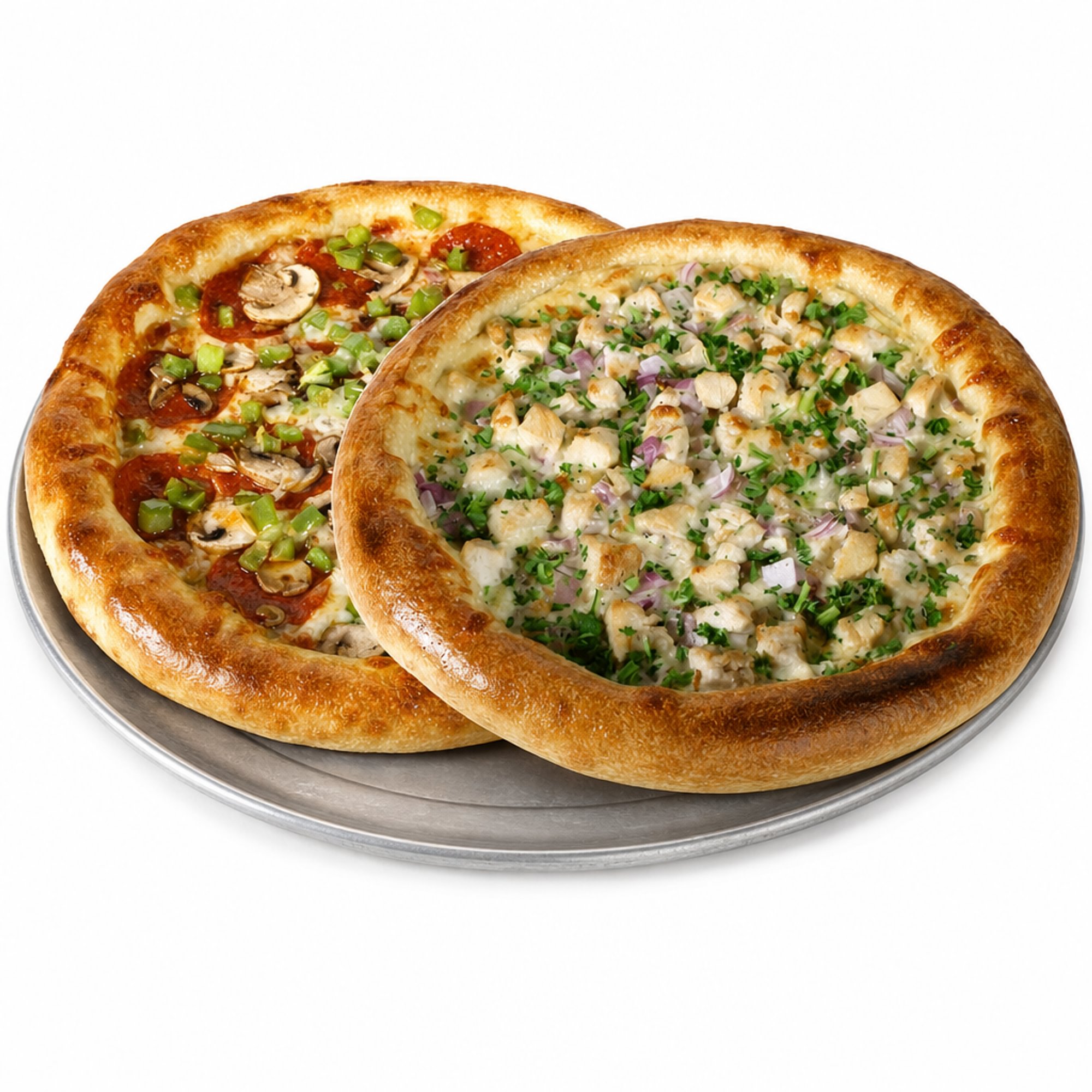 2 Large 2-Topping Pizzas