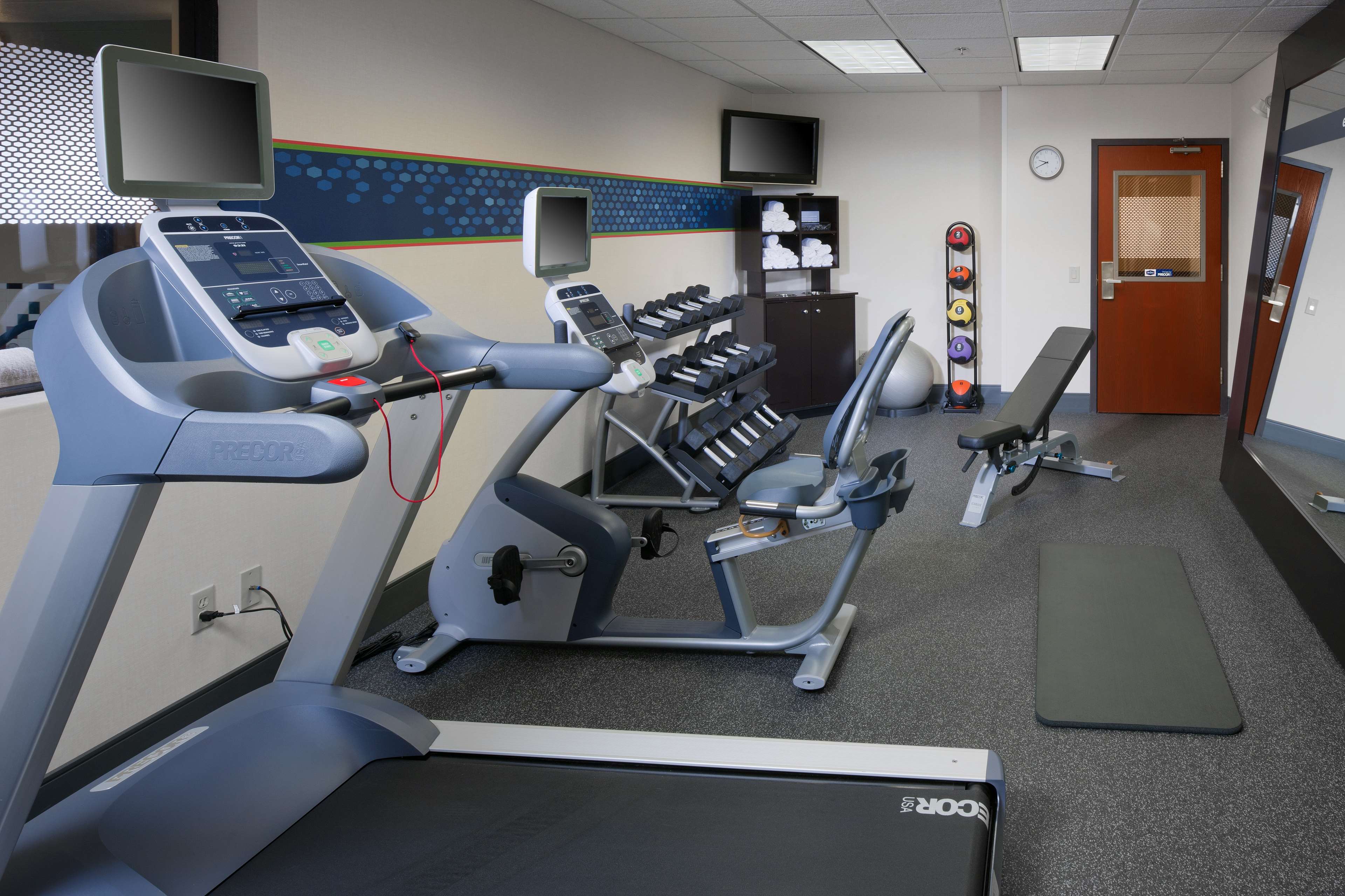 Health club  fitness center  gym