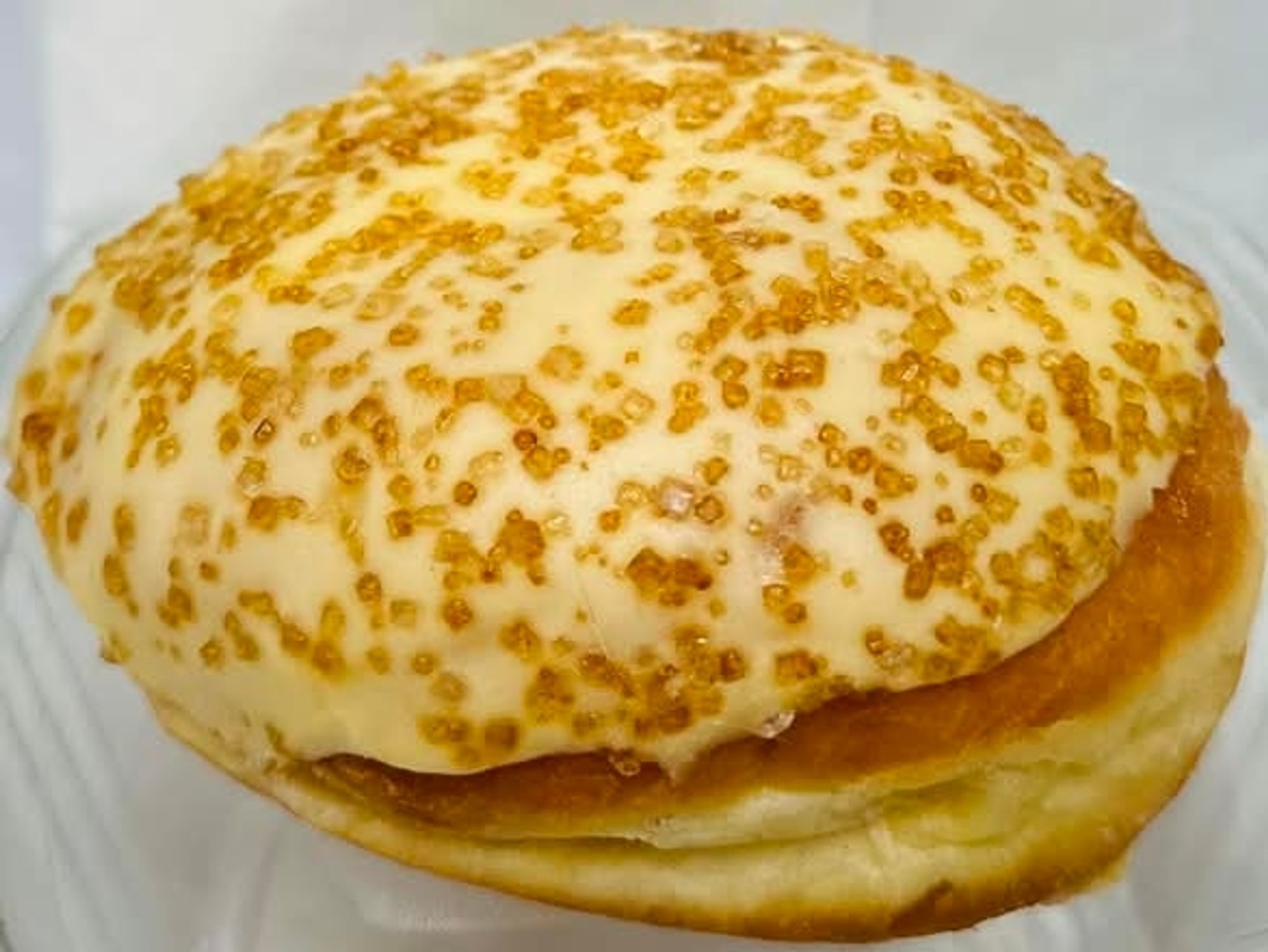 Creme Brûlée Filled Donut