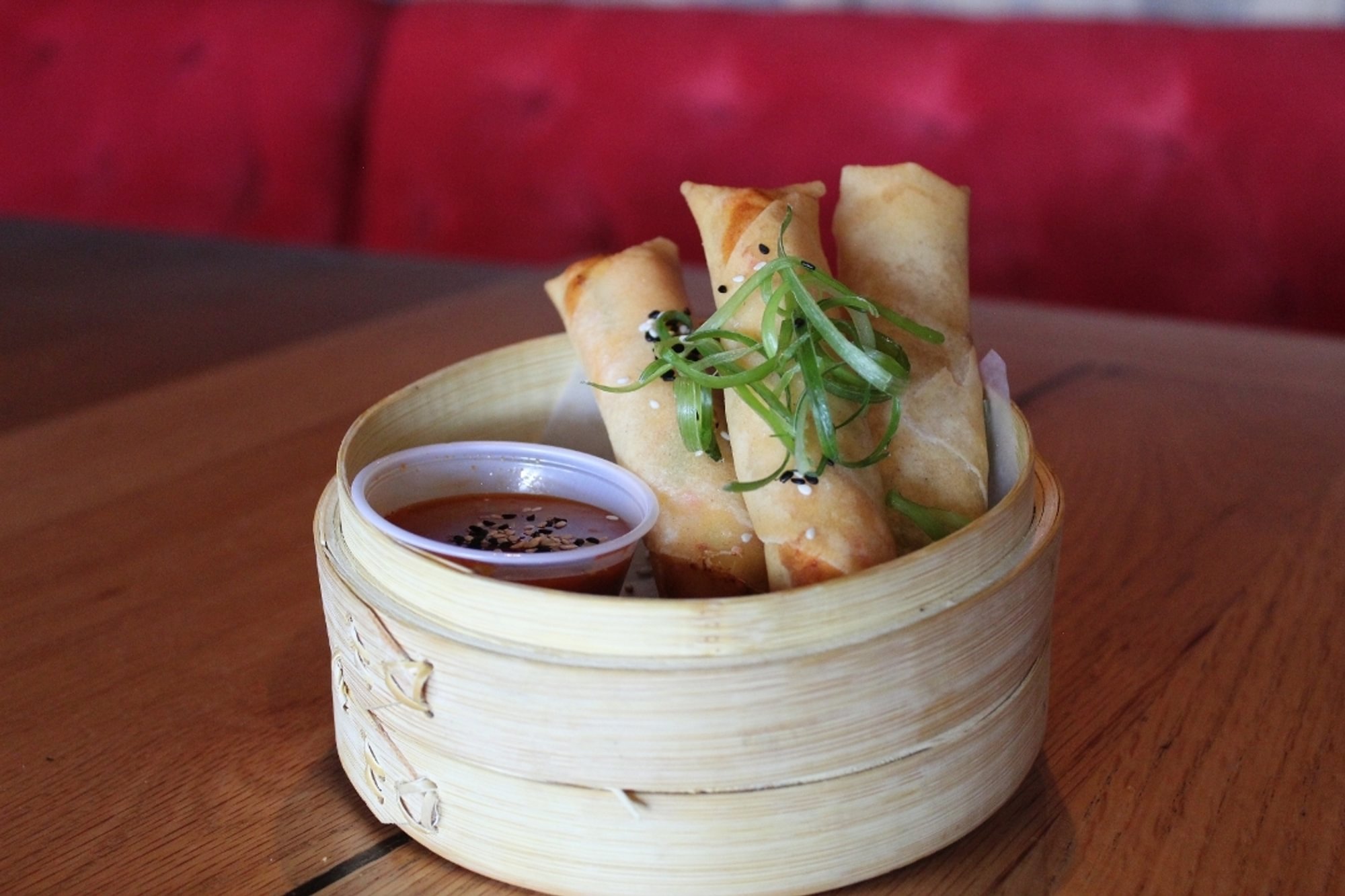 Crab Rangoon Spring Rolls