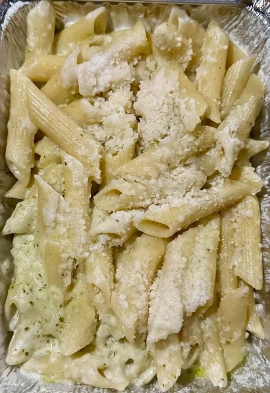 Alfredo Pesto Pasta