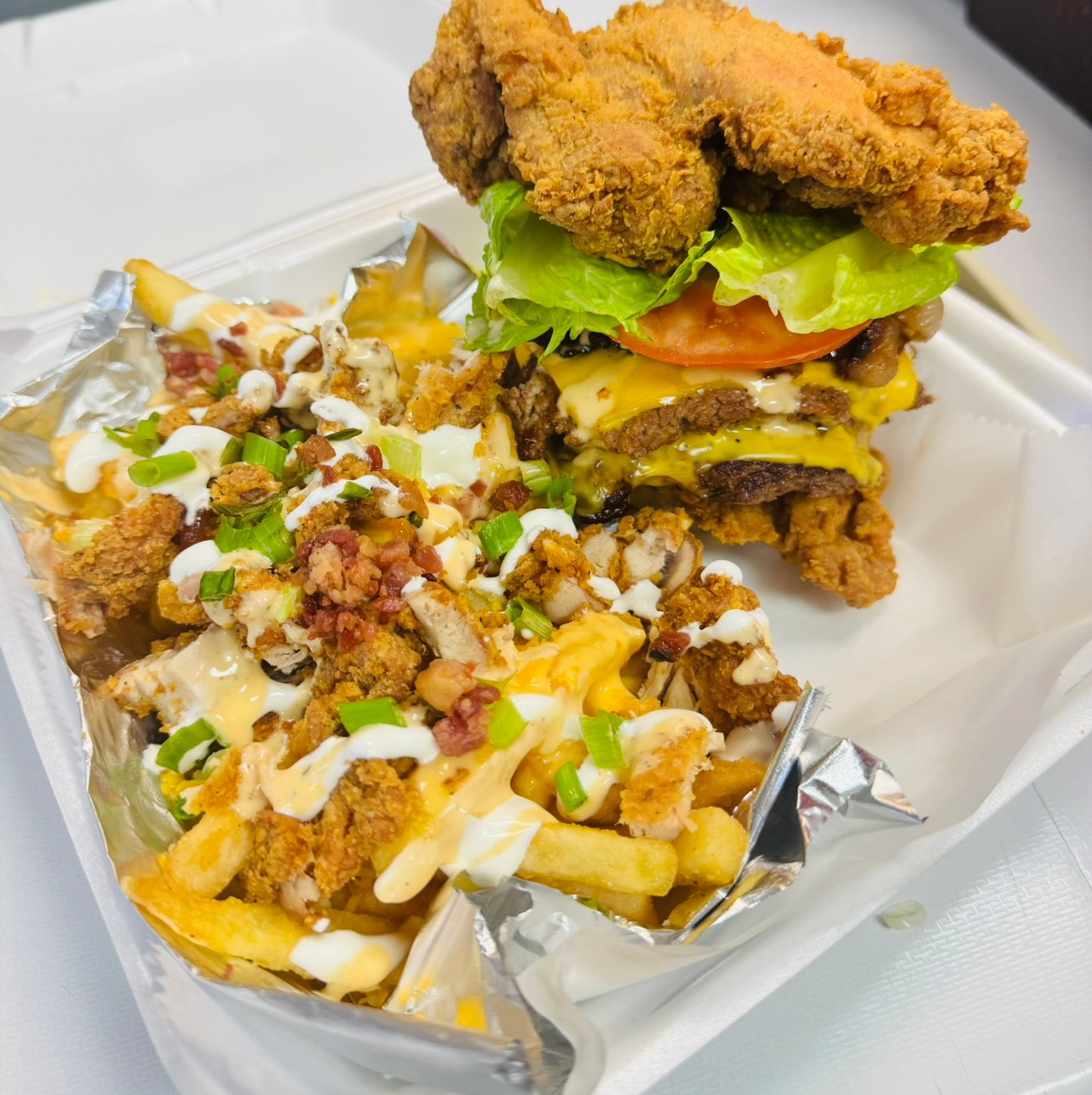 Jen's Heavyweight Chicken Burger