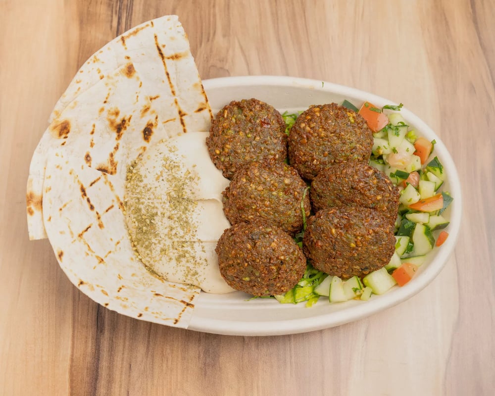 H2. Hummus with Falafel