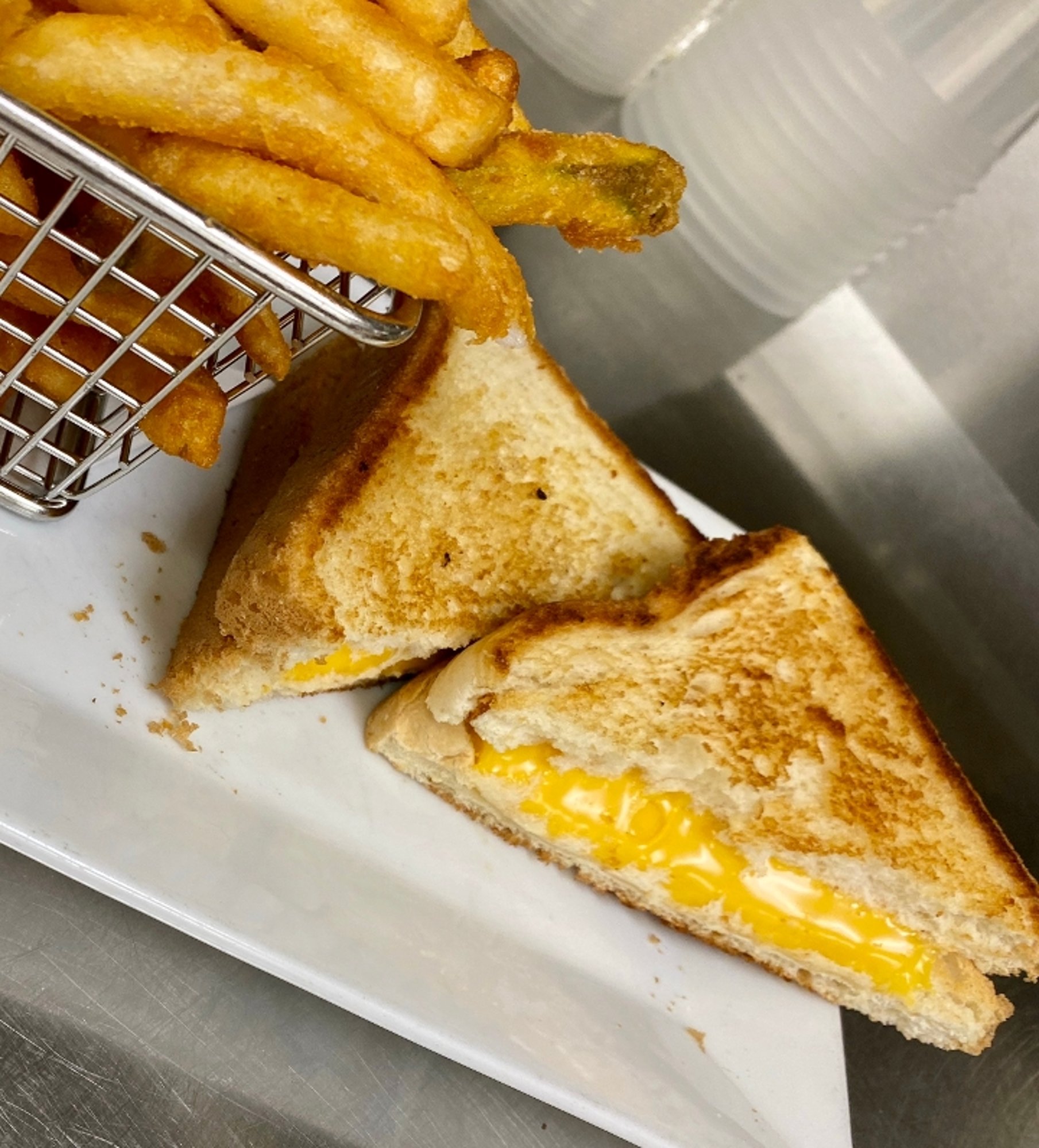 Kids Toasted Grilled Cheese