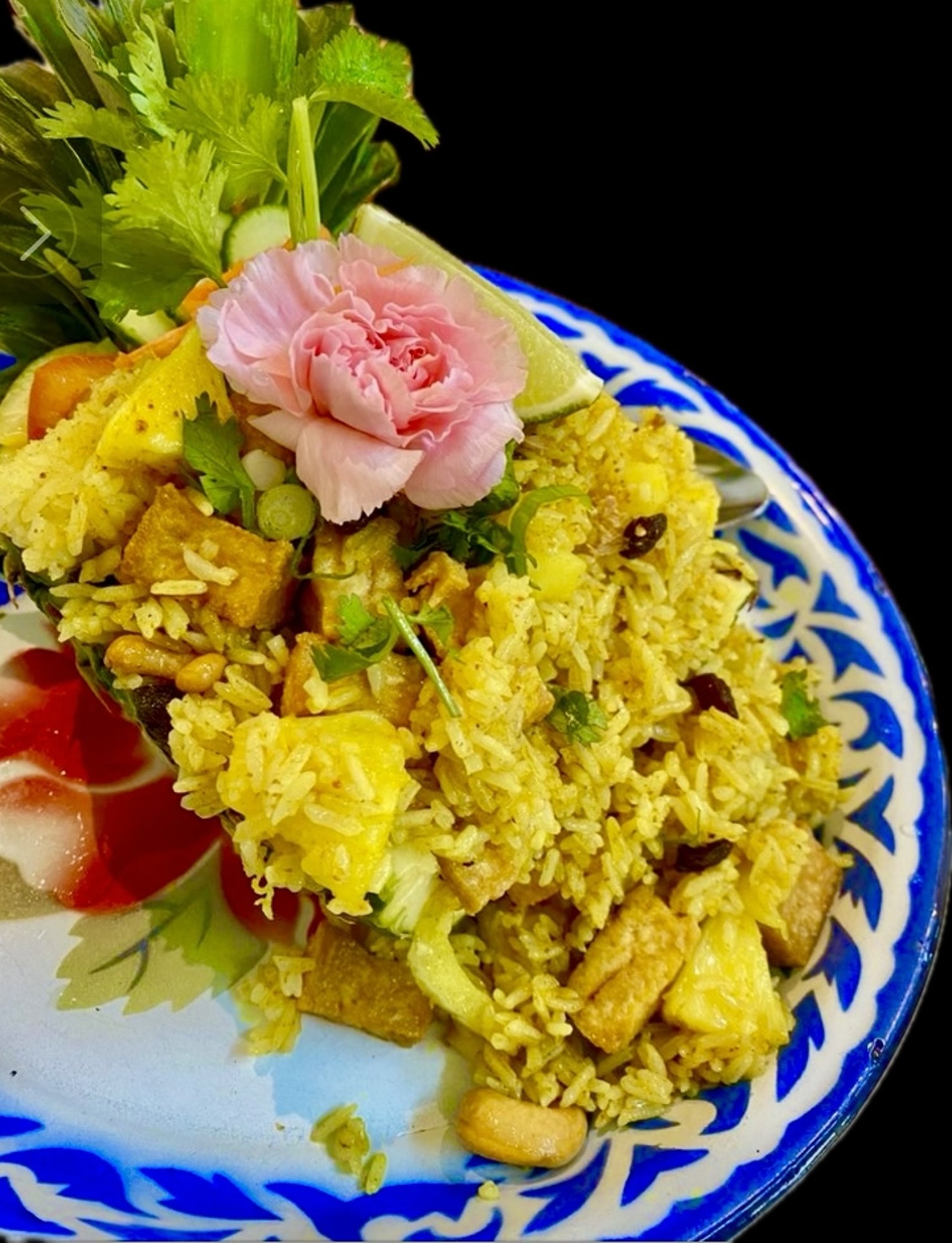 Vegetarian Pineapple Fried Rice