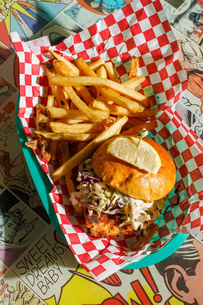 Blackened Fish Sandwich