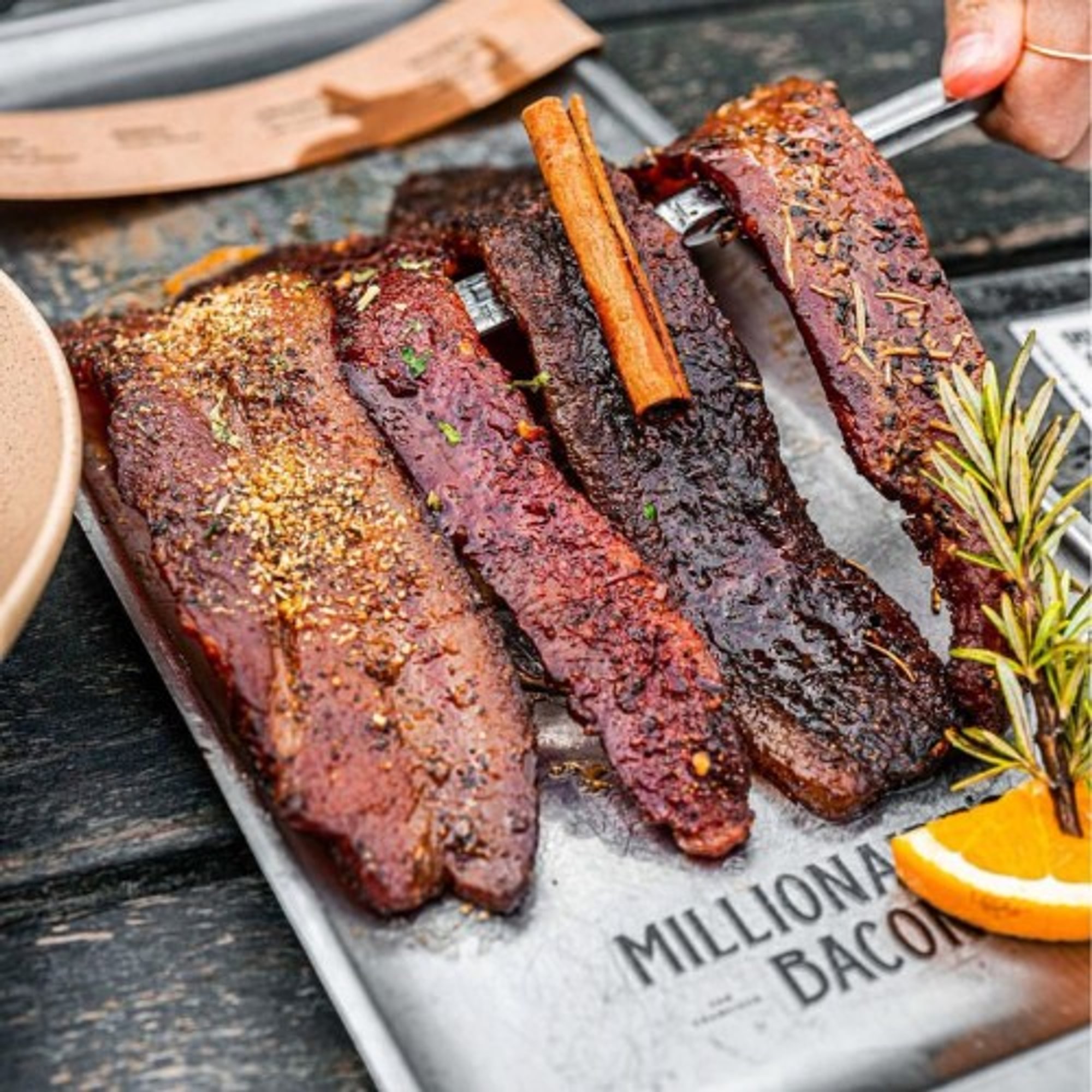 Millionaire's Bacon Sampler Platter