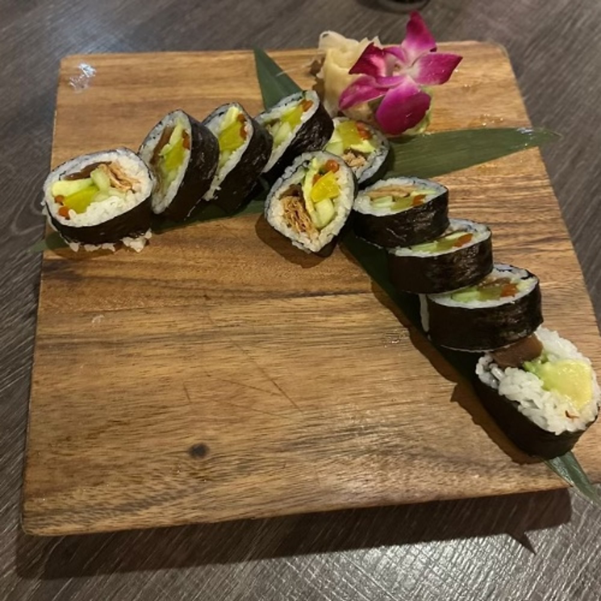 Vegetarian Futomaki Roll