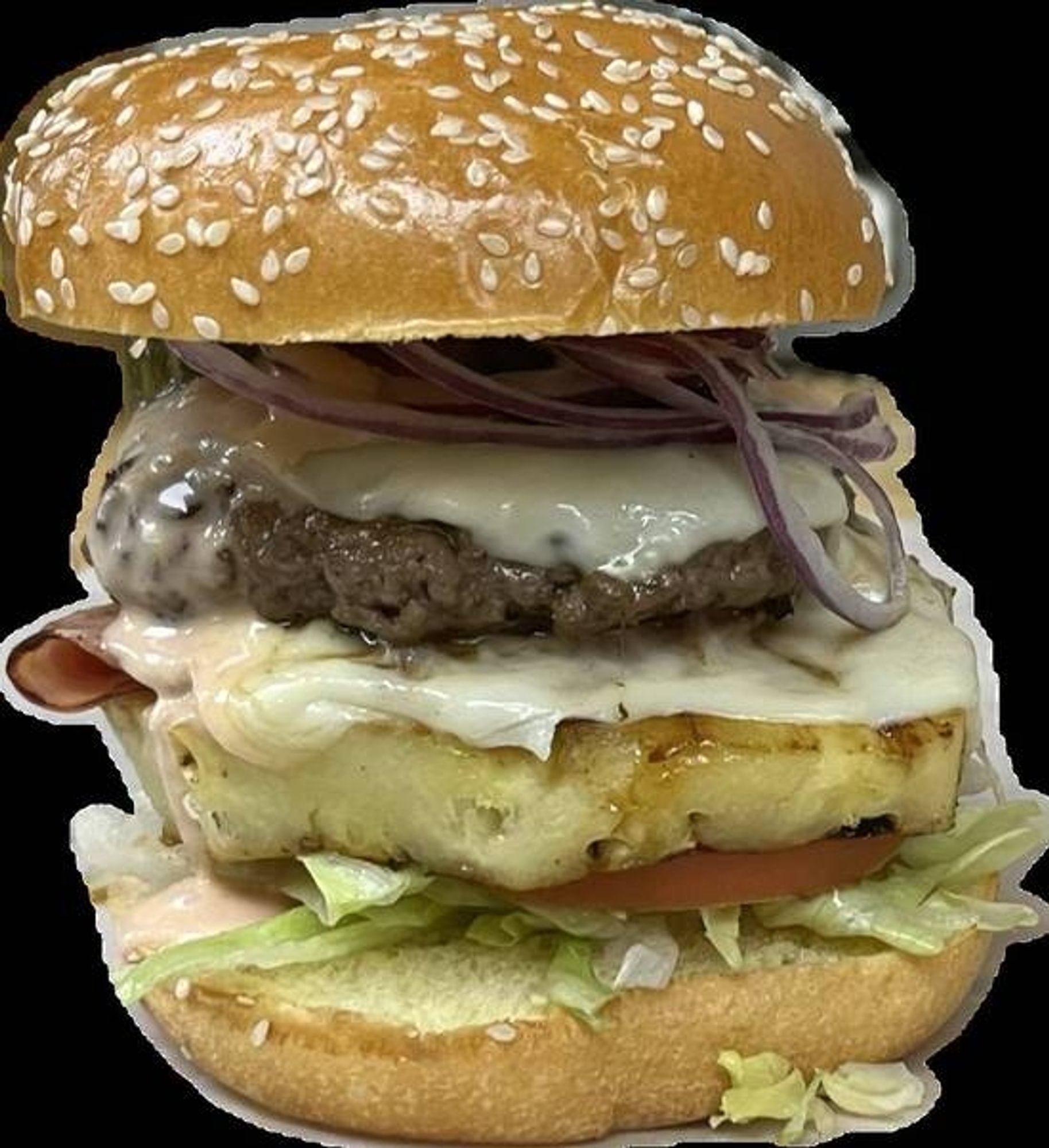 Grace's Aloha Hawaiian Burger