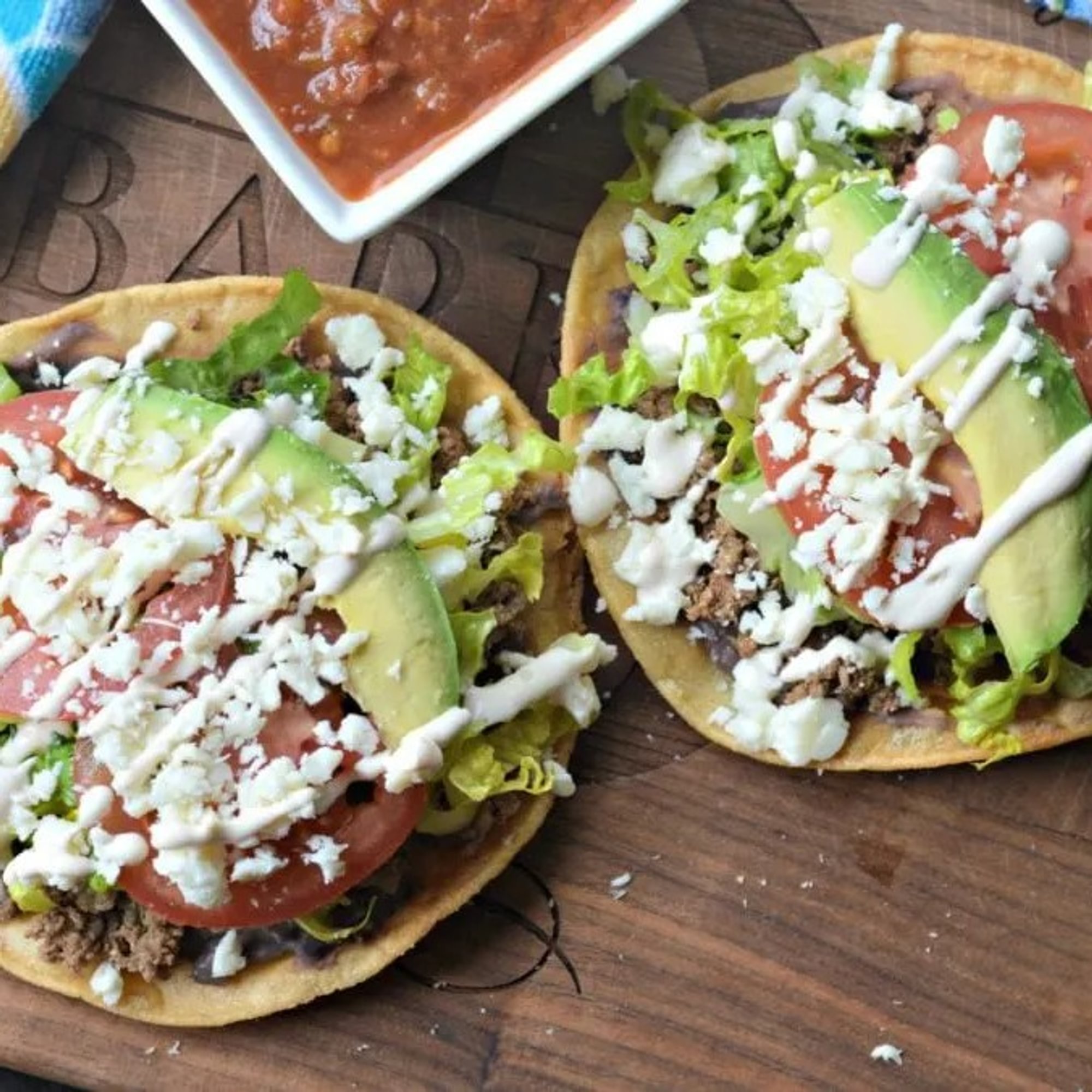 Authentic Tostada