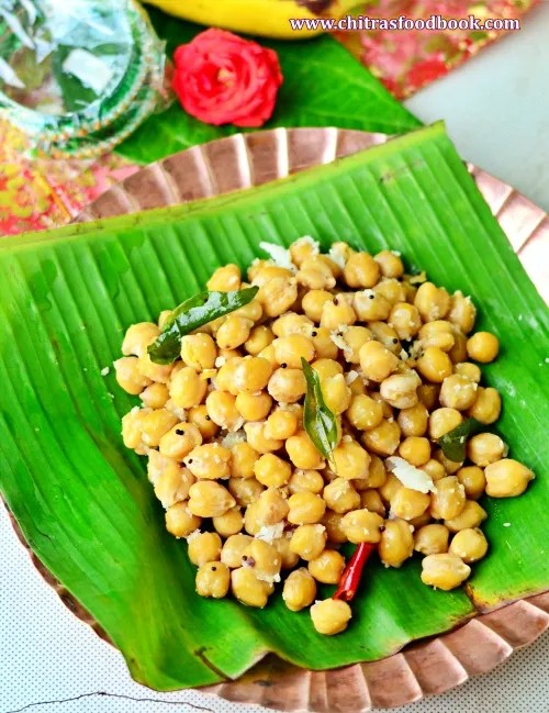 Desi Chana Fry (Sundal)
