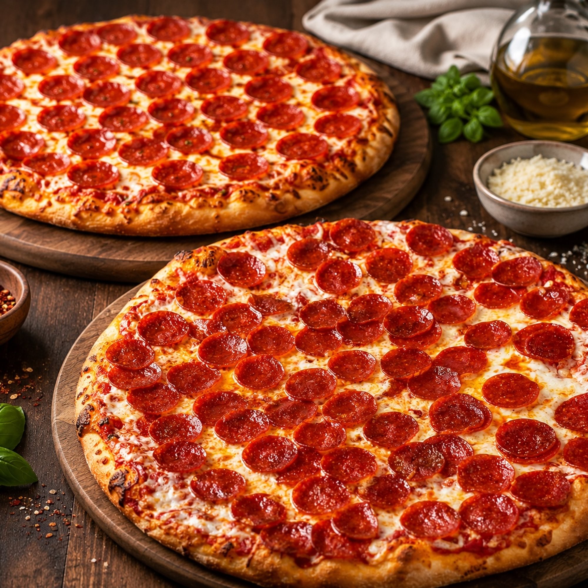 2 Large 16" One-Topping Pizzas