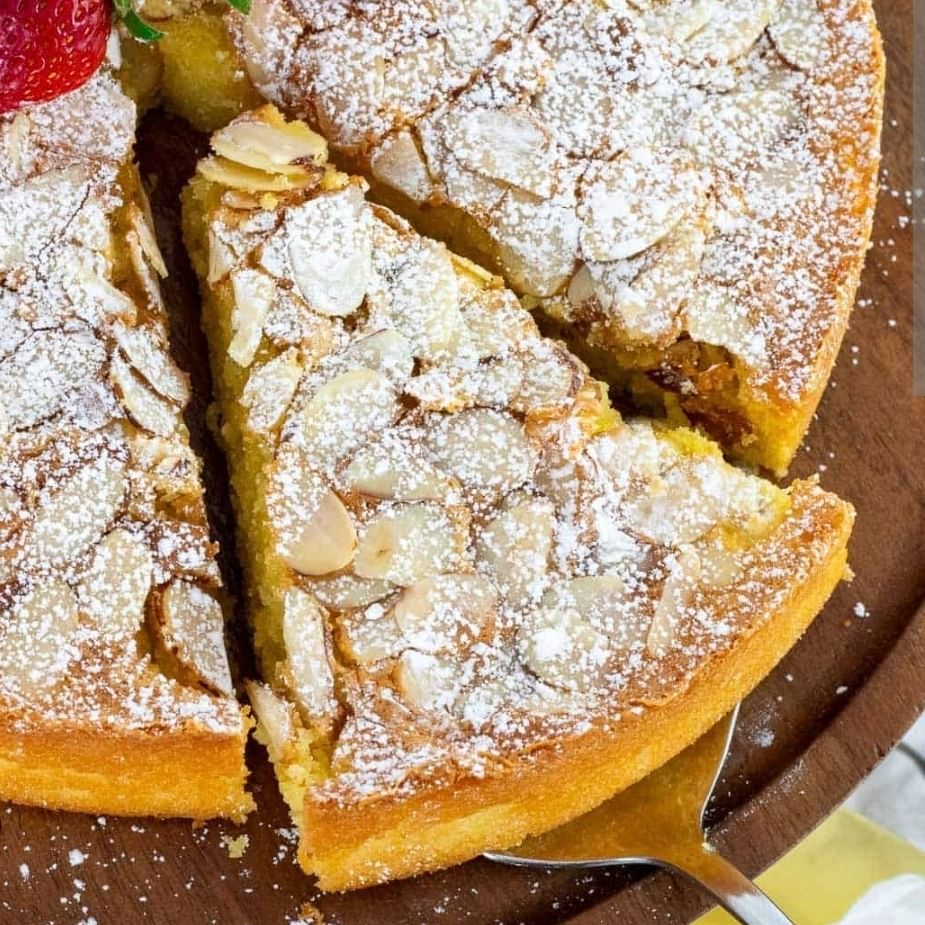 Decadent Sicilian Almond Cake