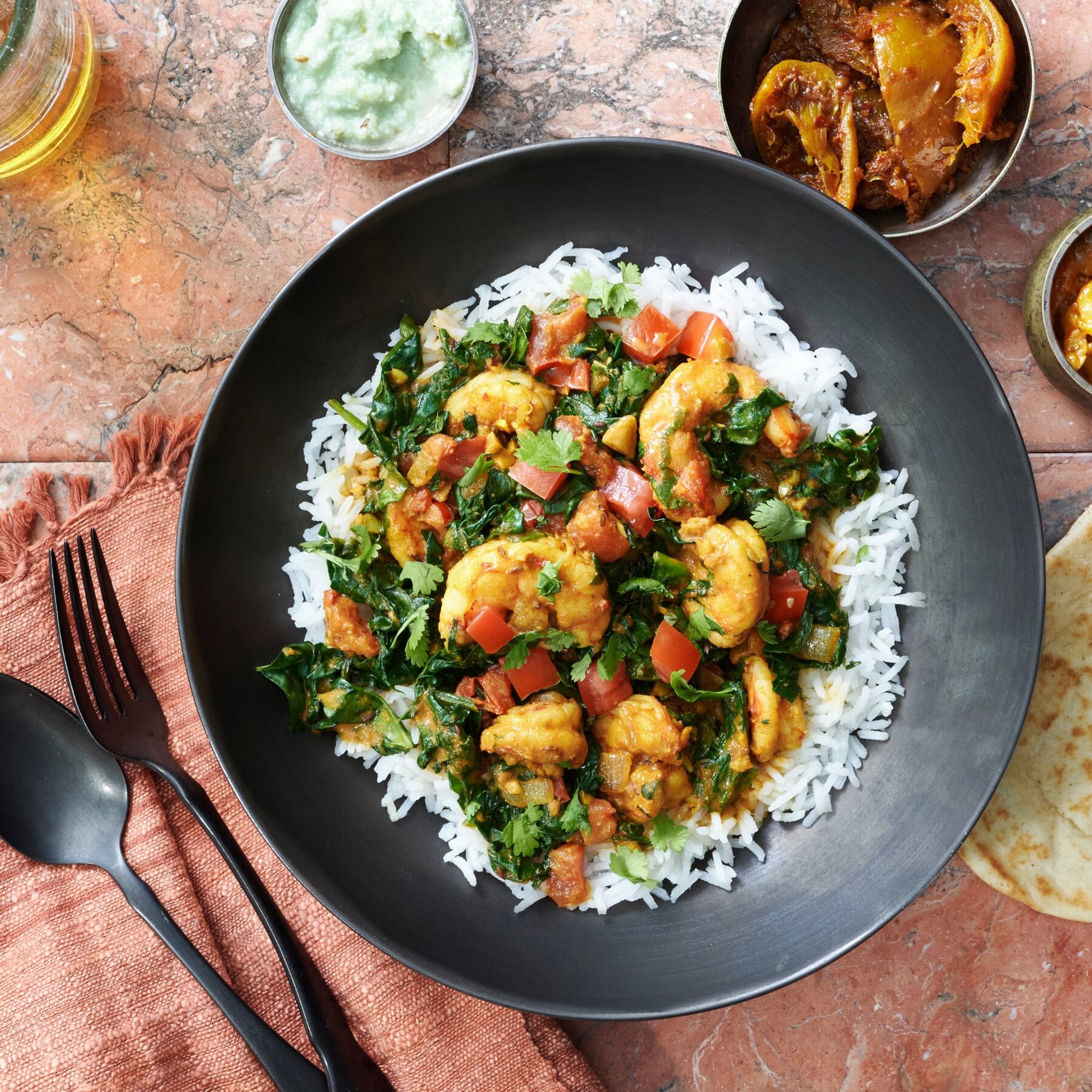 Shrimp Saag
